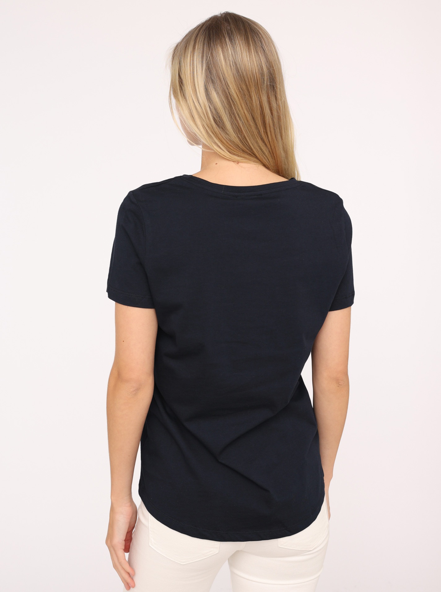 Zwillingsherz T-Shirt »"Heimat des Herzens"«, Mit maritimer Stickerei