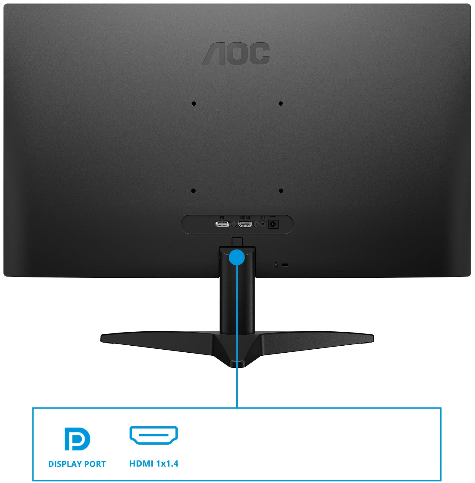 AOC LED-Monitor »24B36X« 61 cm/24 ″  1920 x 1080 px Full HD 4 Reaktionszeit 144 Hz