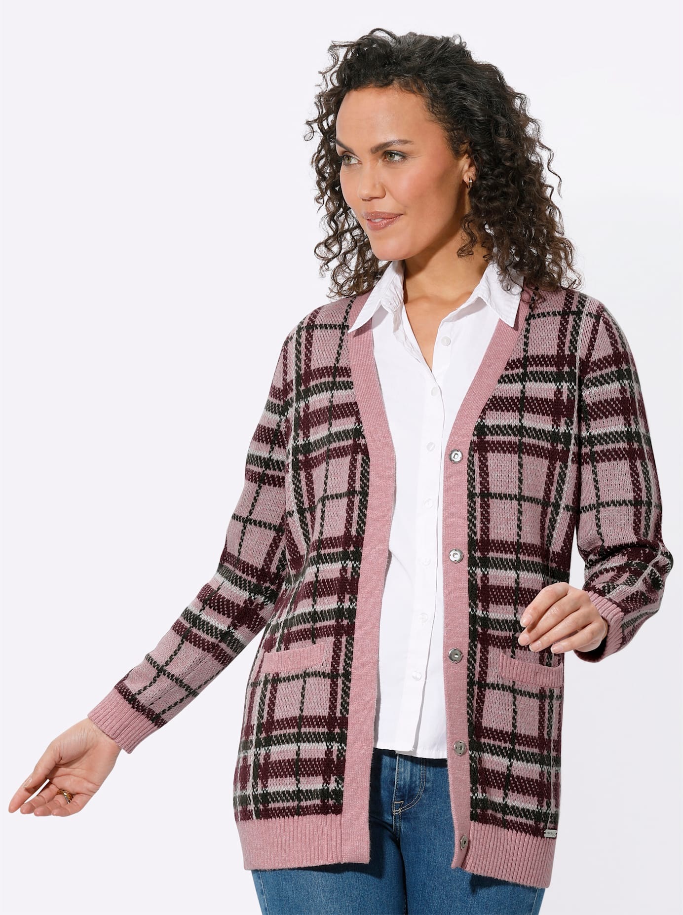 Casual Looks Longstrickjacke günstig online kaufen