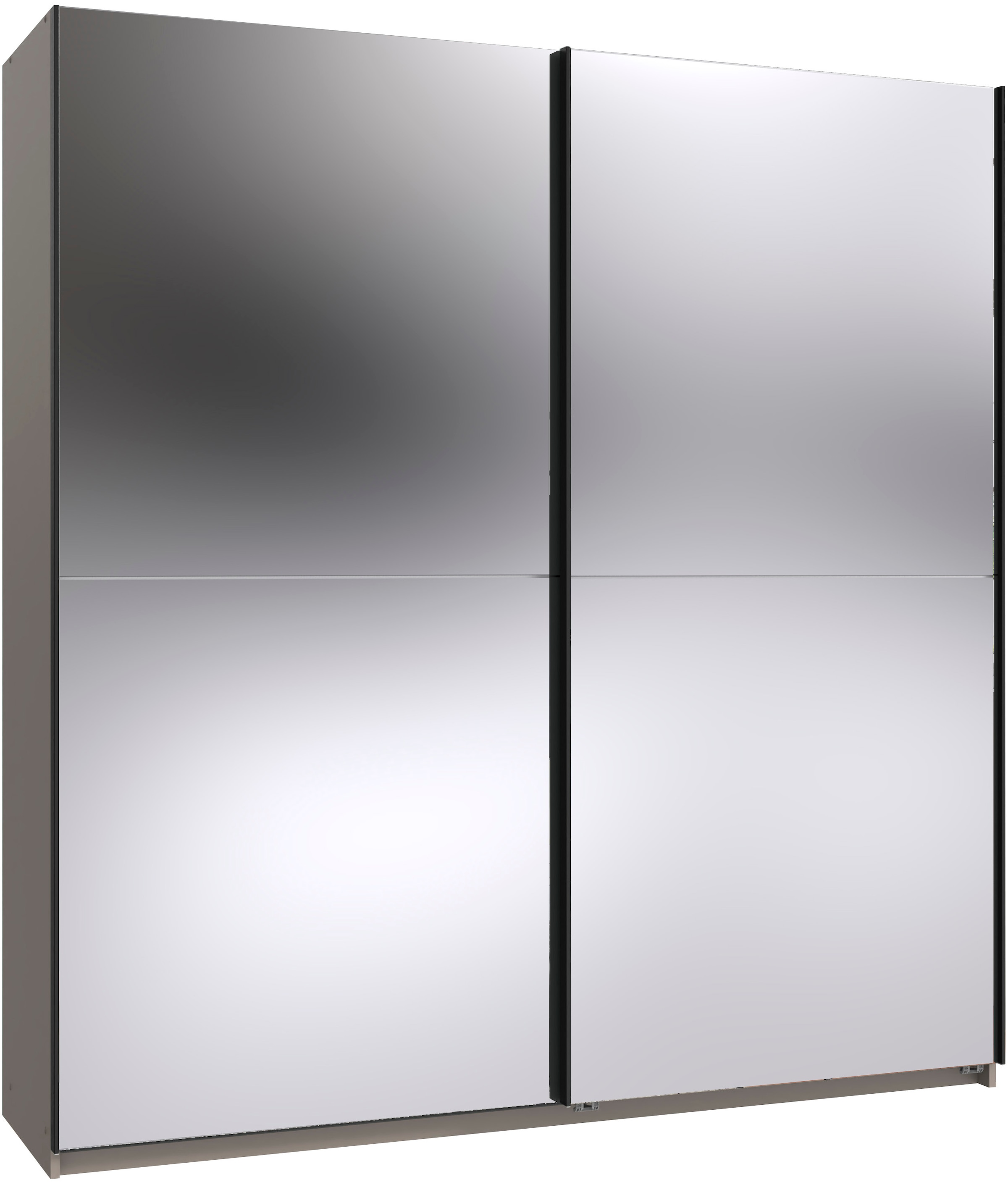Wimex "Mugano, B/T/H 135 oder 180/65/198cm, Made in Germany" wähle Deine Ausstattung: Basic oder Premium, 2 Schwebetüren mit oder ohne Spiegel, Metallgriffe