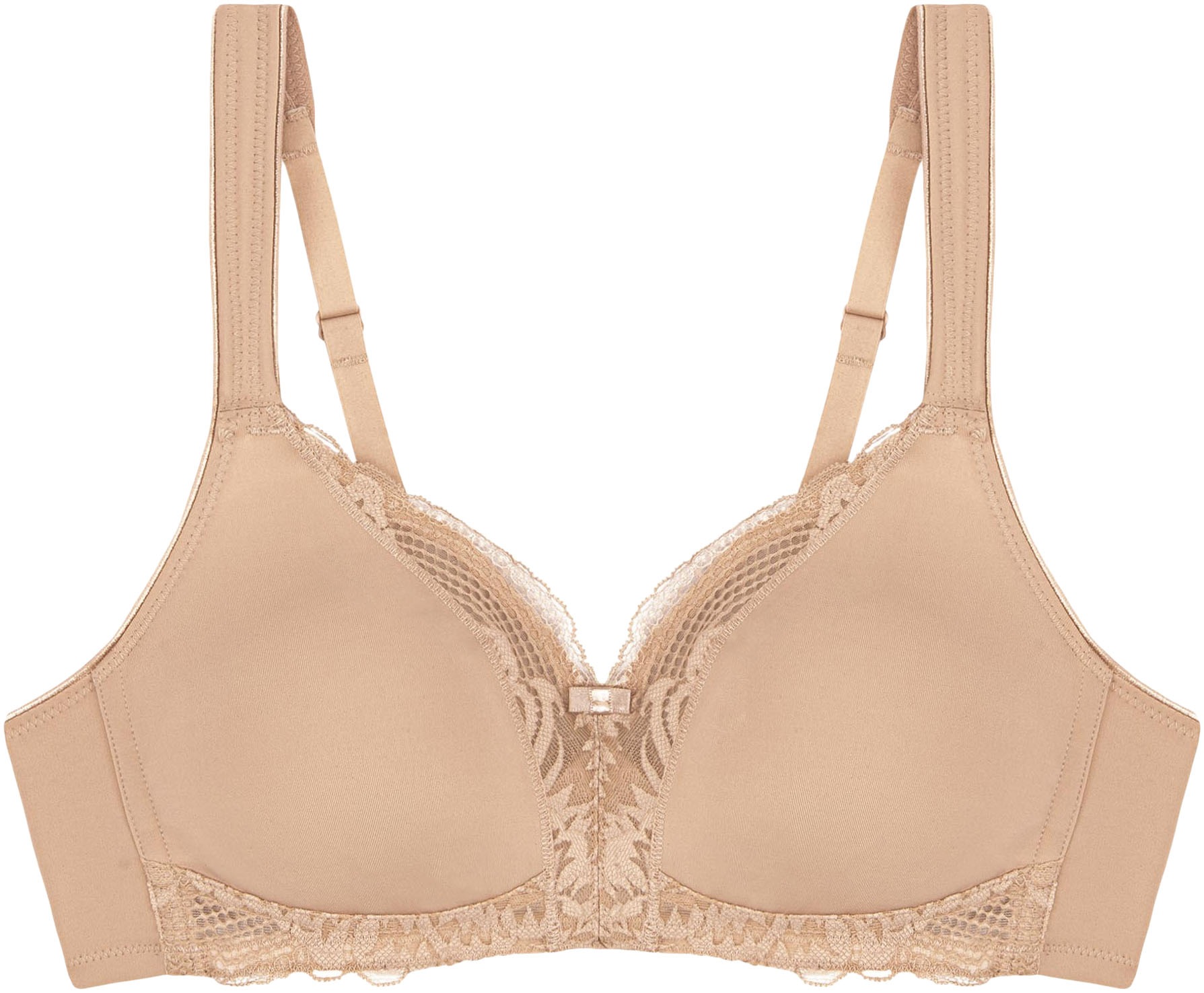 Triumph Bügelloser BH Modern Lace+Cotton Spitzeneinsätze, starker Halt ohne günstig online kaufen
