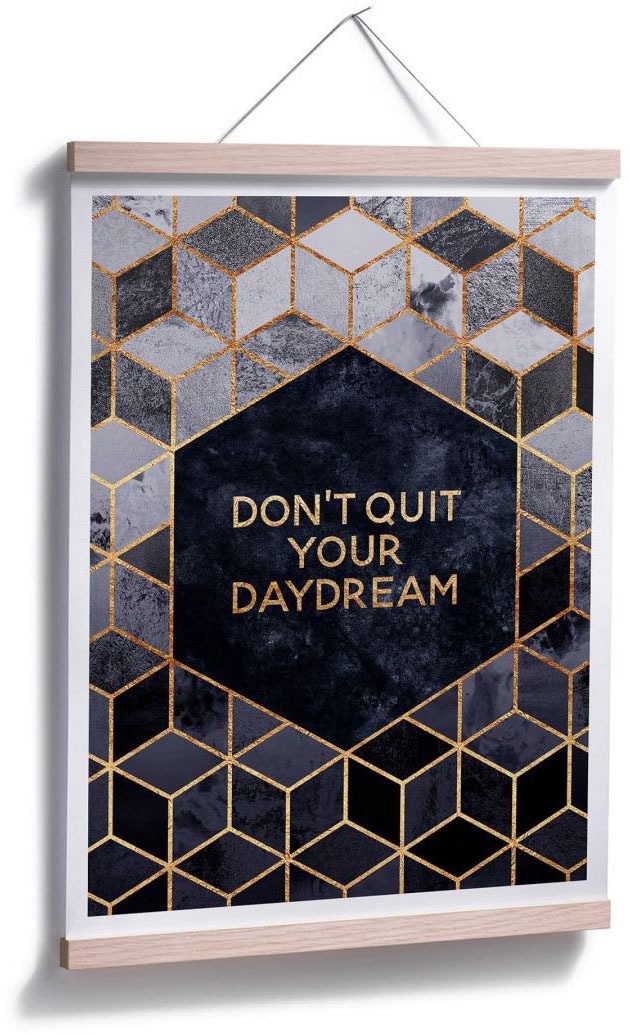 BAUR Schriftzug, Wall-Art Poster Quit Daydream«, | kaufen (1 St.) »Don´t