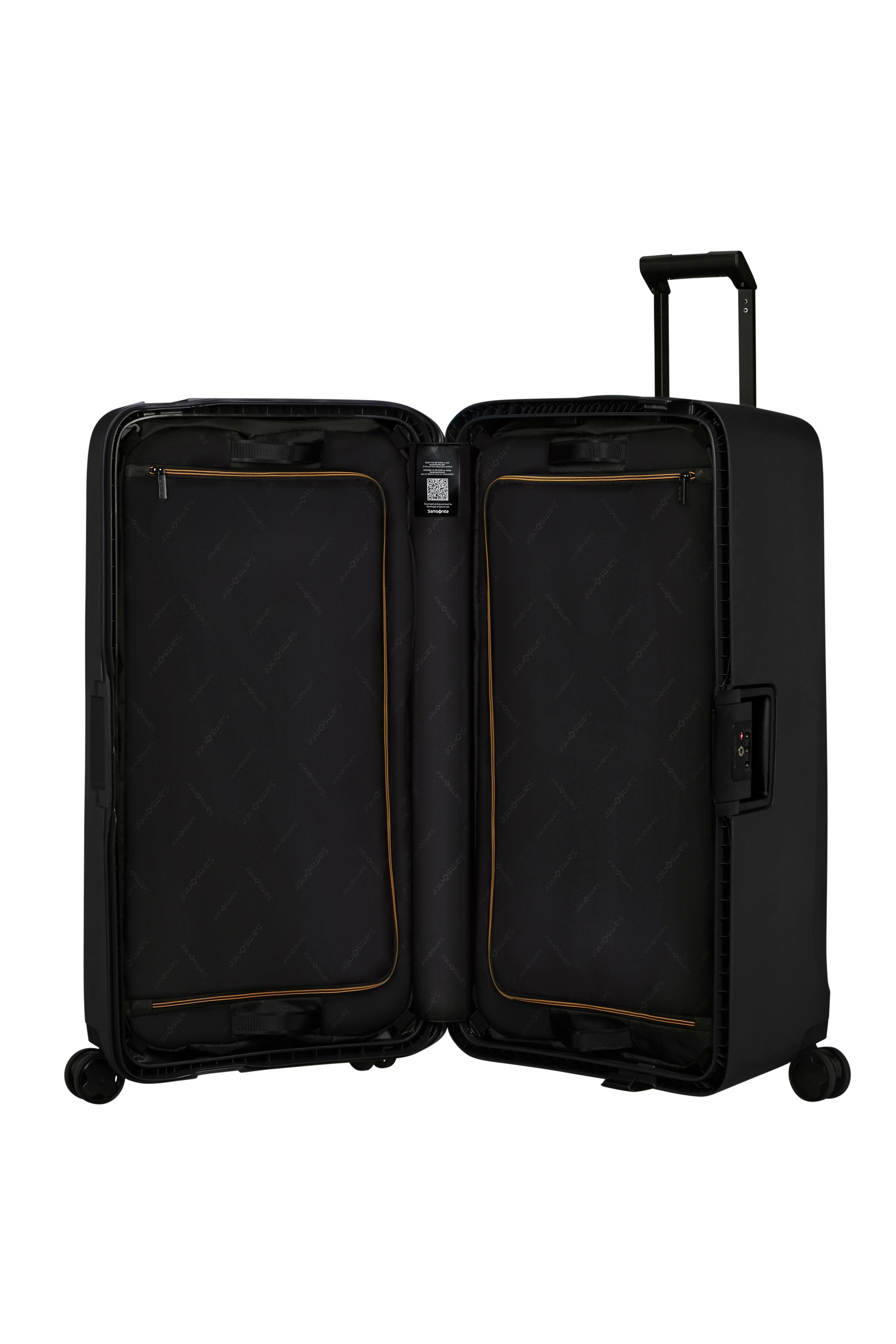 Samsonite Hartschalen-Trolley »ESSENS« 110 l 4 Rollen mit Teleskopgriff, mit Soft-Touch-Tragegriff, mit Adressetikett