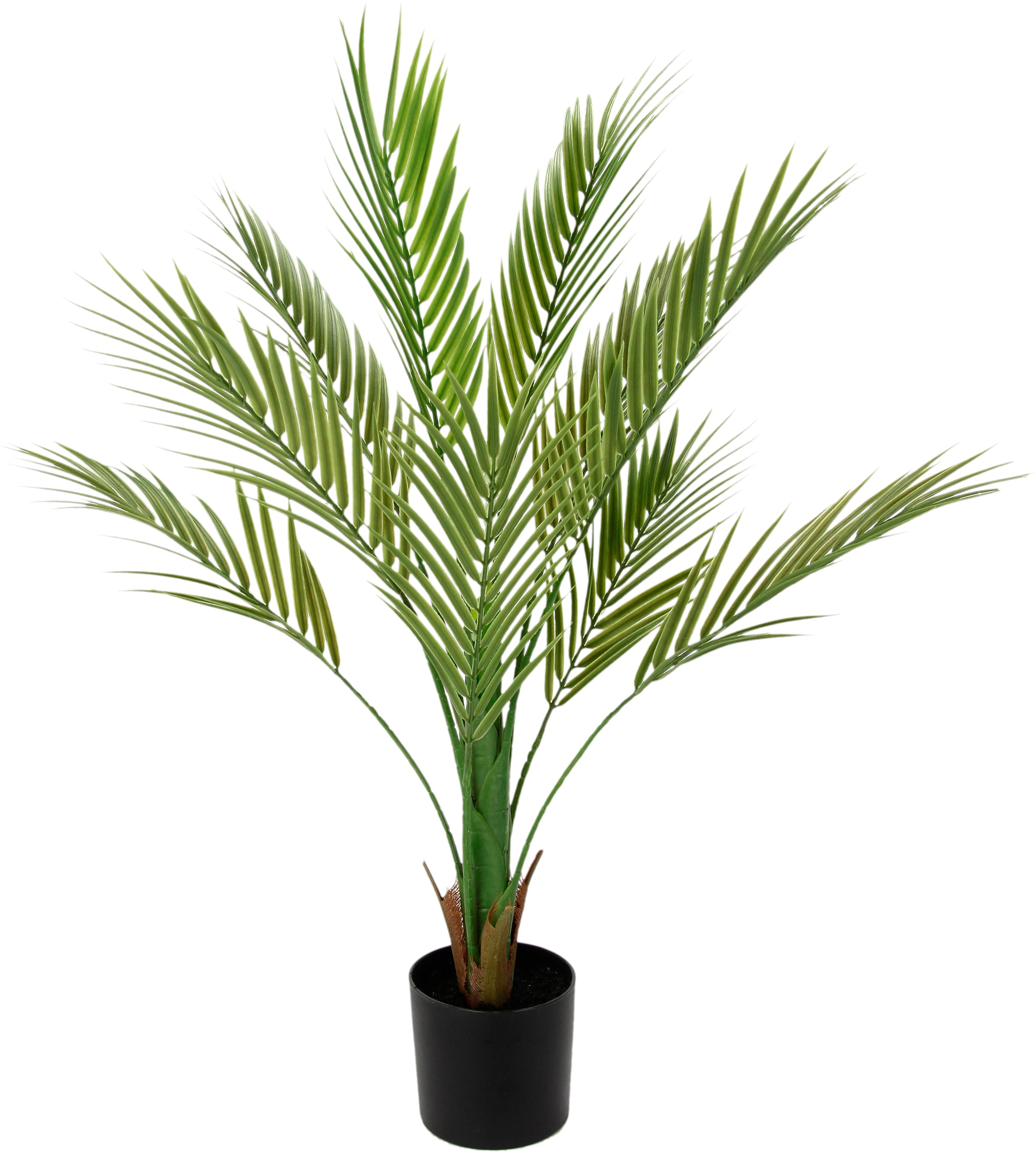 I.GE.A. Kunstbaum "Areca Palme im Topf künstlich Kunstpalme Kunstpflanze Go günstig online kaufen