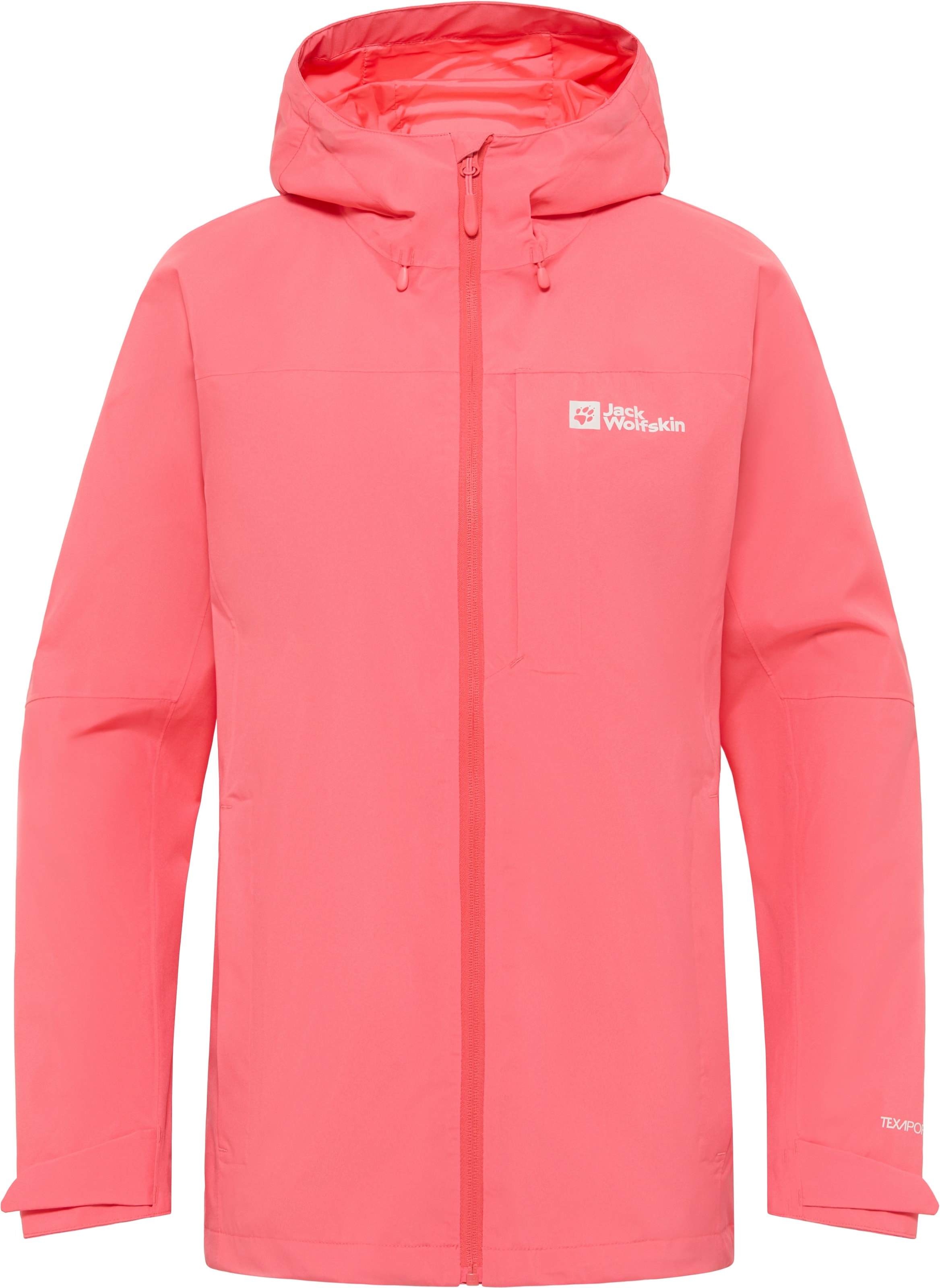Jack Wolfskin Funktionsjacke »TEMPEST 2L JKT W«, mit Kapuze