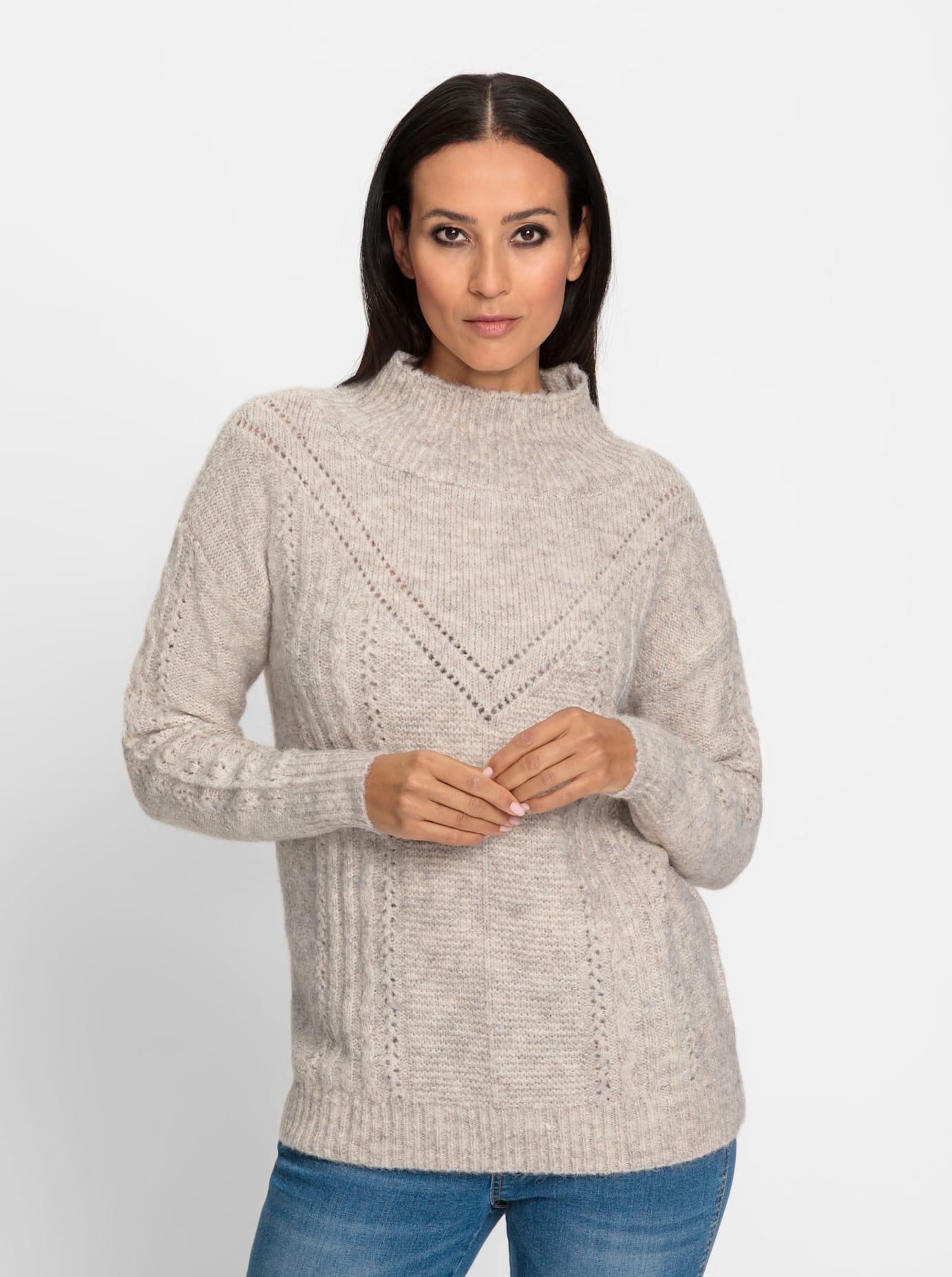 heine Stehkragenpullover »Pullover«