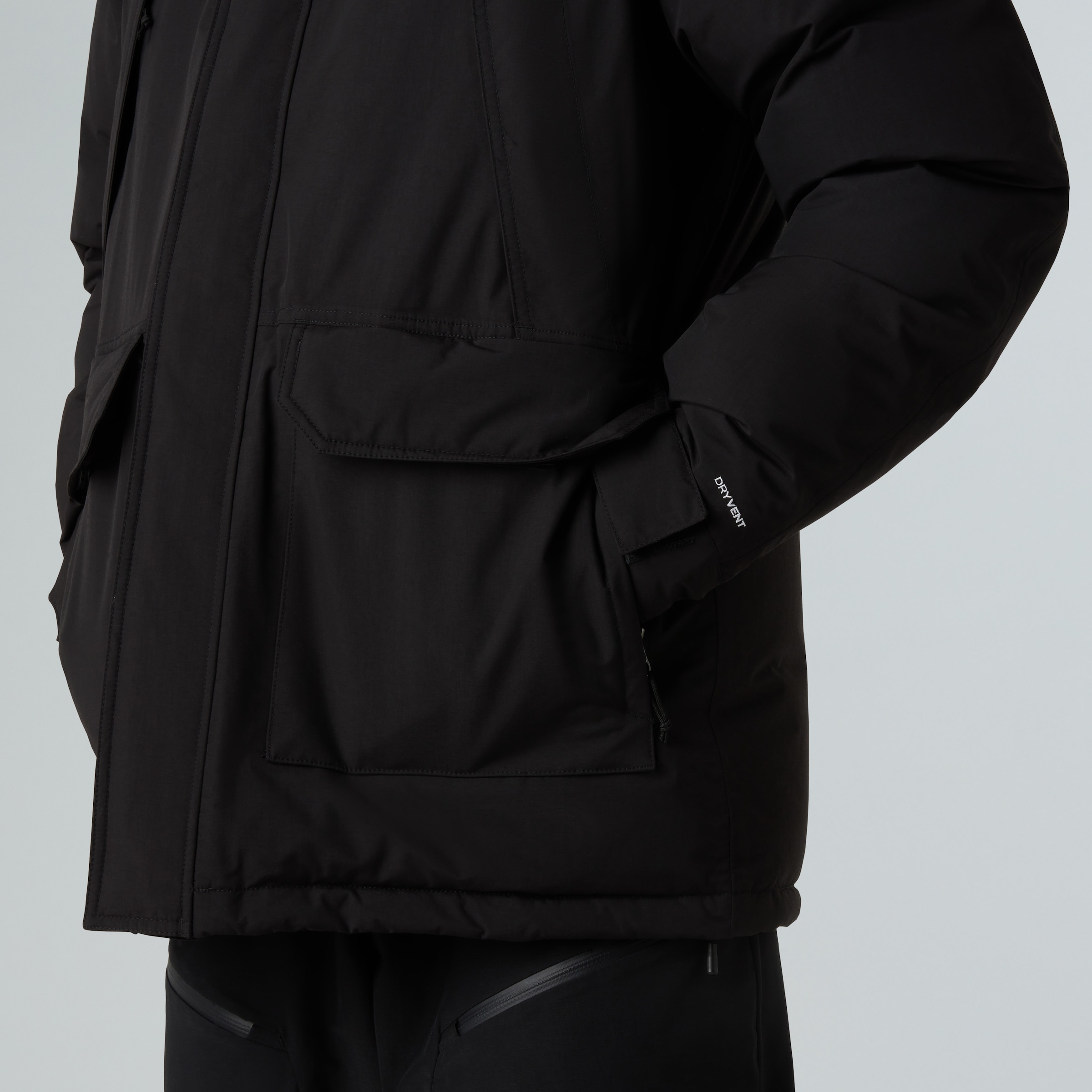 The North Face Funktionsparka »M MCMURDO PARKA« 1 Stk. tlg. mit Kapuze für kaltes Wetter, wasser- und winddicht, mit Daunenwattierung