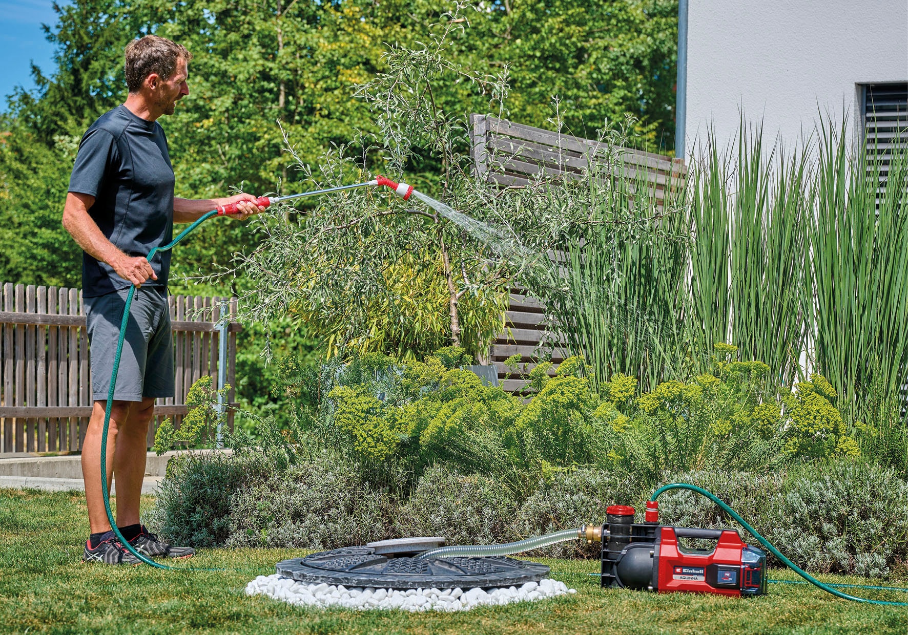 Einhell Akku-Gartenpumpe »AQUINNA 36/34« ohne Akku und Ladegerät