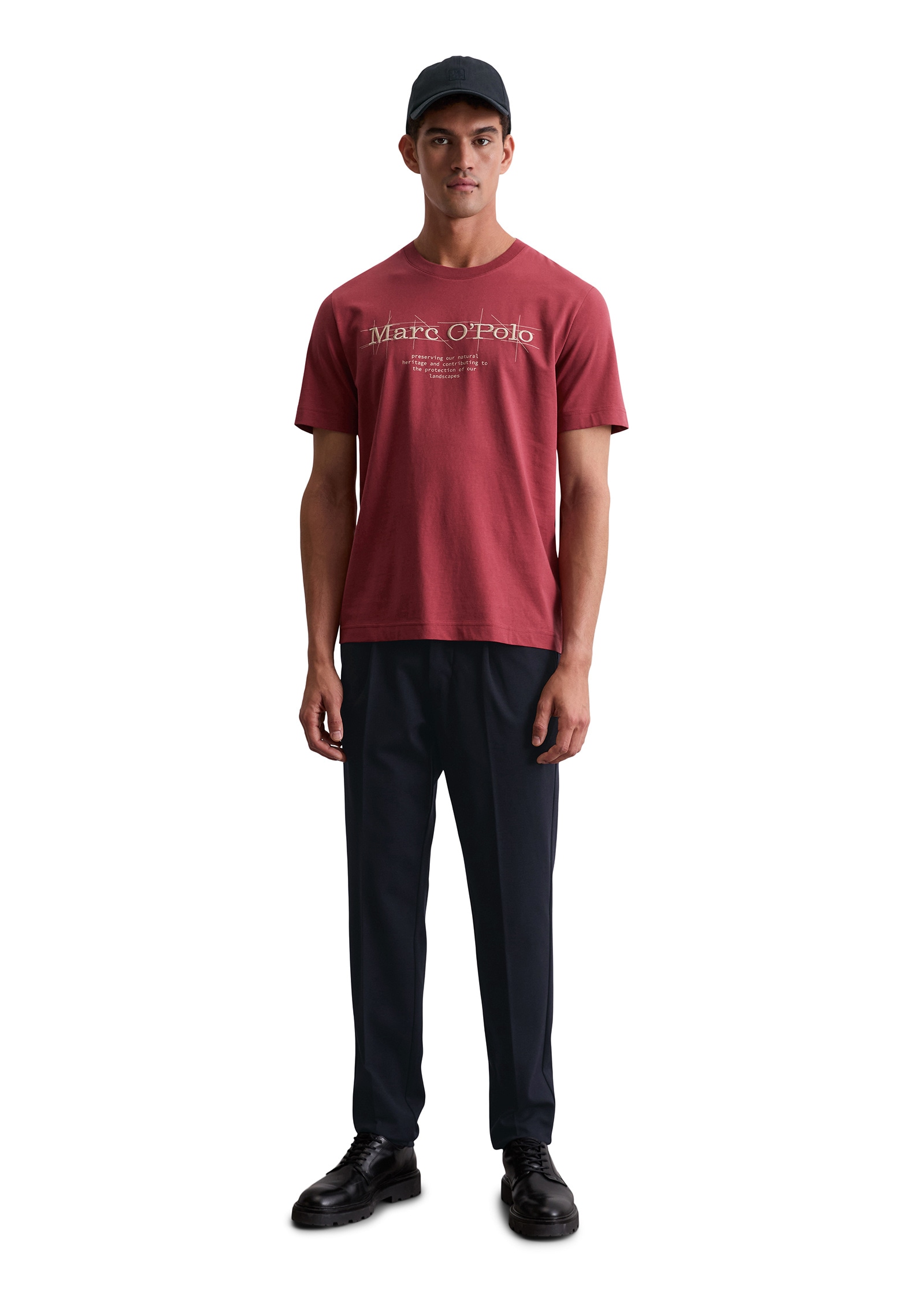 Marc O'Polo T-Shirt »aus reiner Bio-Baumwolle«