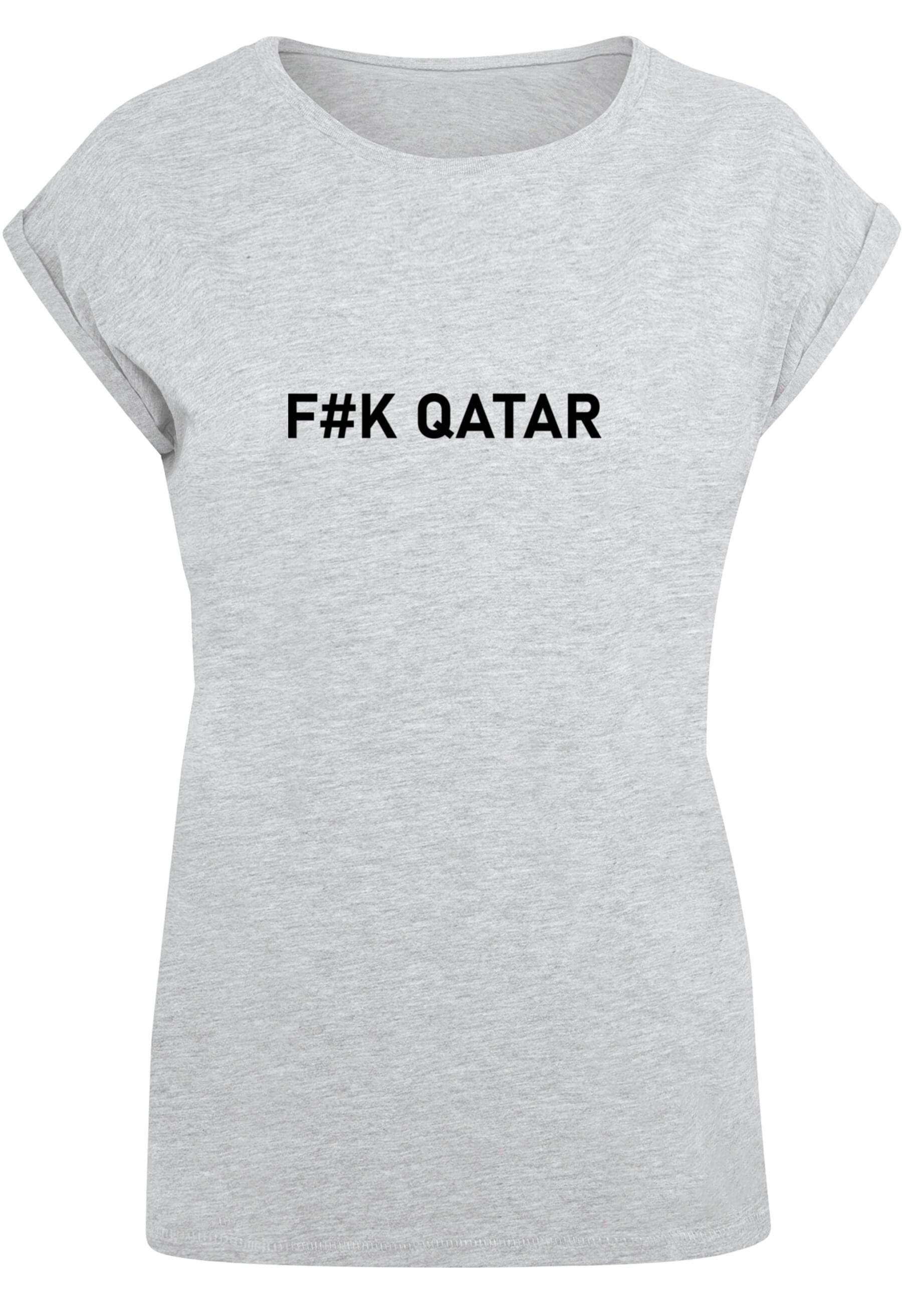Merchcode Marškinėliai »Damen Ladies F#K Qatar E...