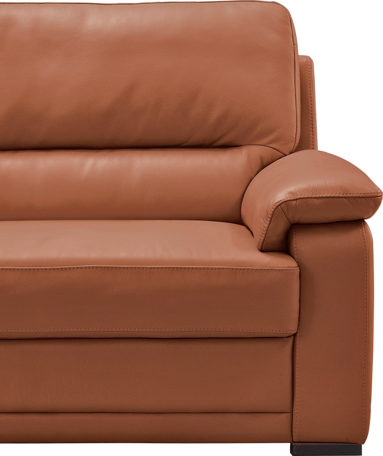 Egoitaliano 2,5-Sitzer »Doris, modernes Designersofa, Ledersofa mit erstklassiger Sitzqualität«, edle Detailverarbeitung, perfekte Polsterung, aus hochwertigem Leder