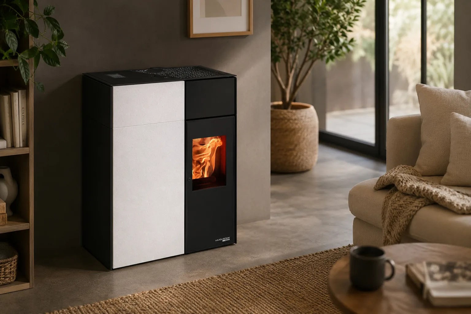 Haas + Sohn Pelletofen »HSP 8 LUCCA II RLU 442.08 ST«