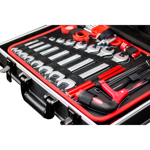 Werkzeugkoffer Haushalt, kaufen online Werkzeugset stabiler Alu-Koffer Garage 121-teilig, BAUR & Werkstatt »Profi meister / -Für 8971460«, |