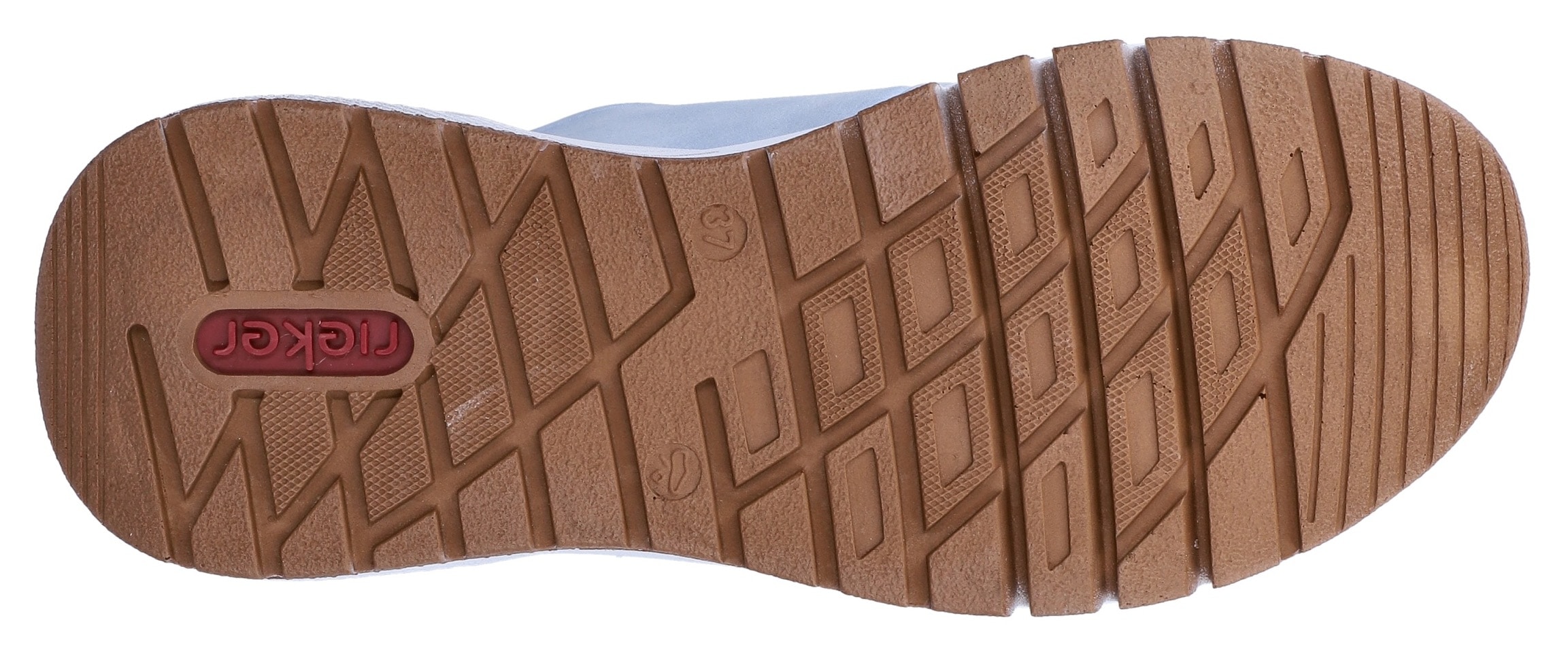 Rieker Sneaker  mit MemoSoft-Innensohle, Freizeitschuh, Halbschuh, Schnürschuh