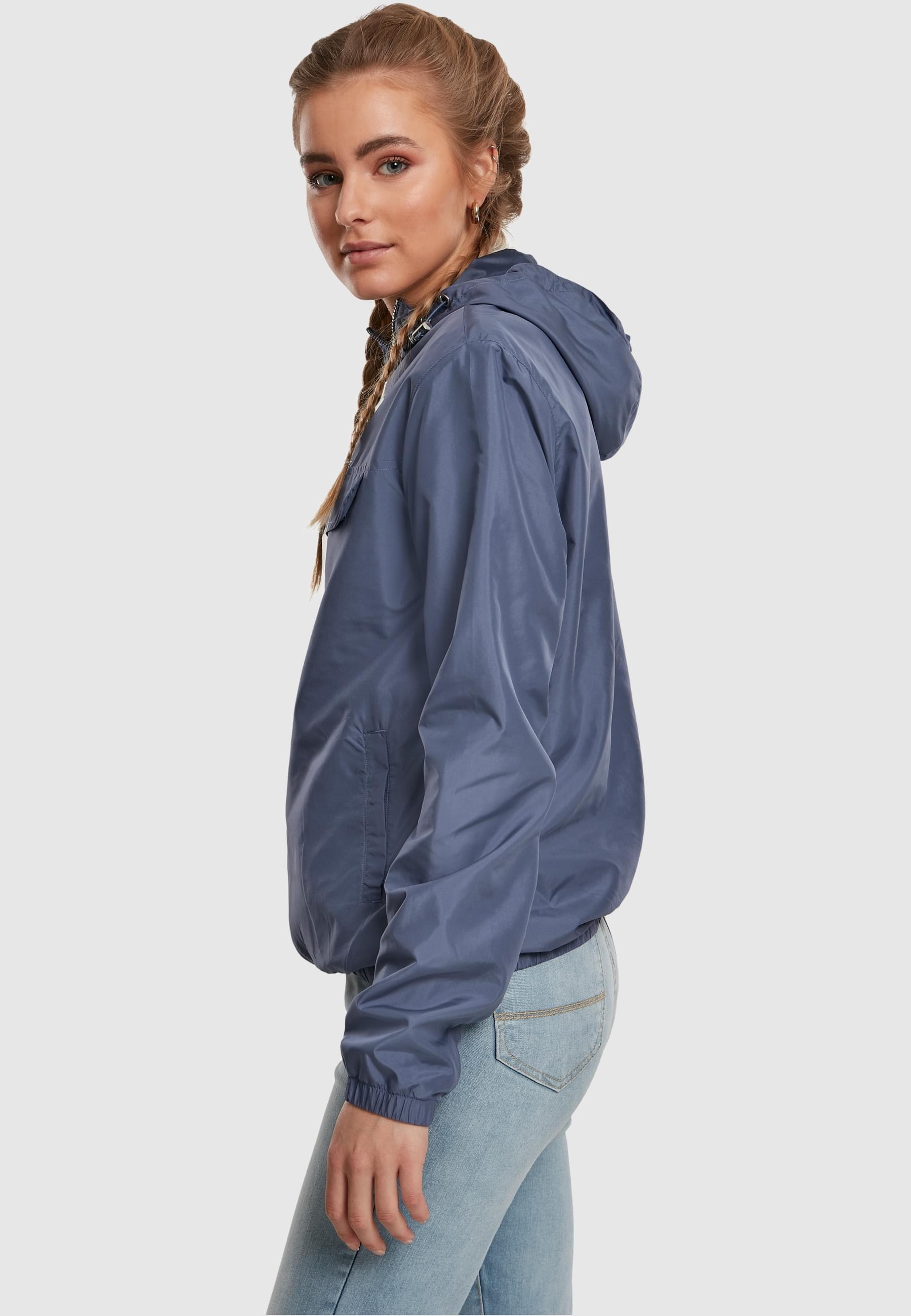 URBAN CLASSICS Allwetterjacke »Urban Classics Damen Ladies Basic Pull Over Jacket«, (1 St.), mit Kapuze