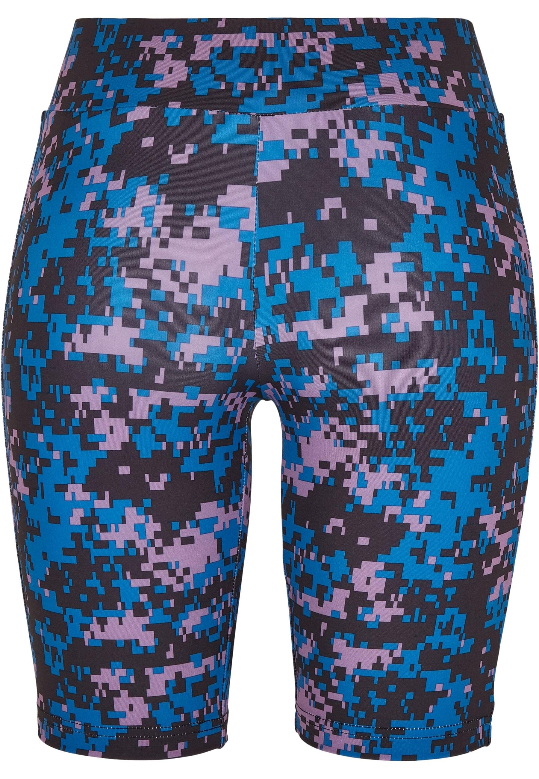 URBAN CLASSICS Stoffhose »Urban Classics Damen Ladies High Waist Camo Tech Cycle Shorts«, (1 tlg.)
