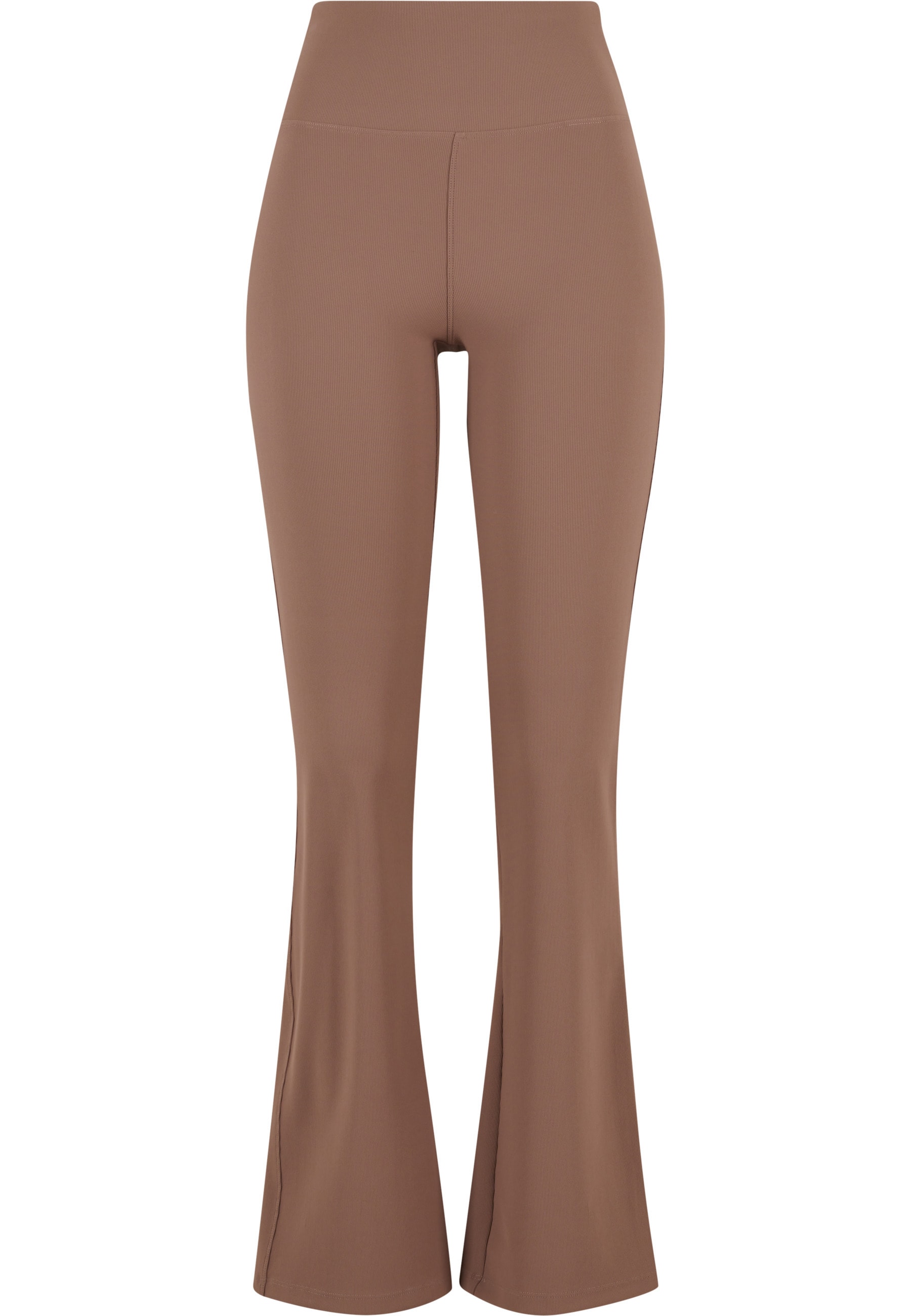 URBAN CLASSICS Leggings "Urban Classics Ladies Flared Leggings Rib" günstig online kaufen