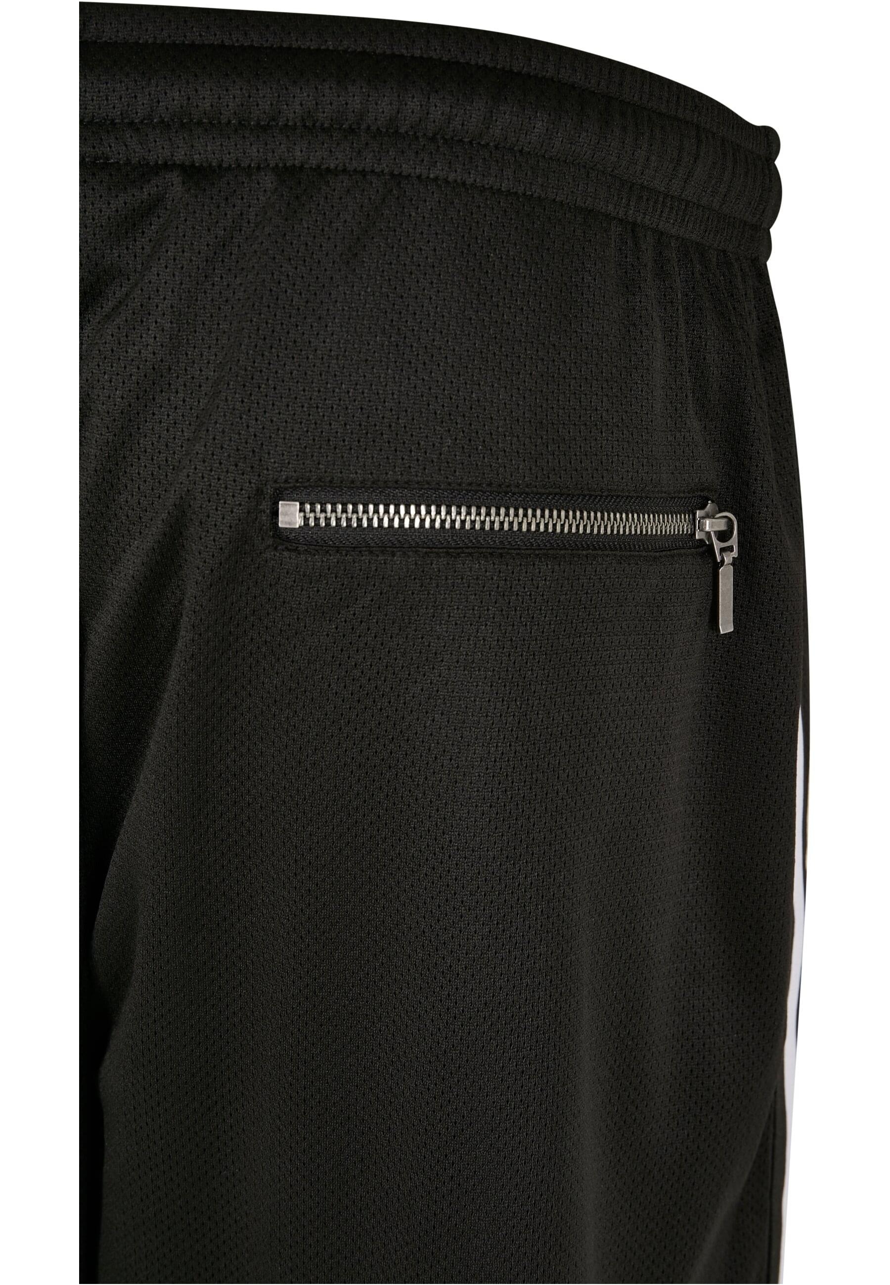 URBAN CLASSICS Shorts »Urban Classics Herren Premium Stripes Mesh Shorts«, (1 tlg.)