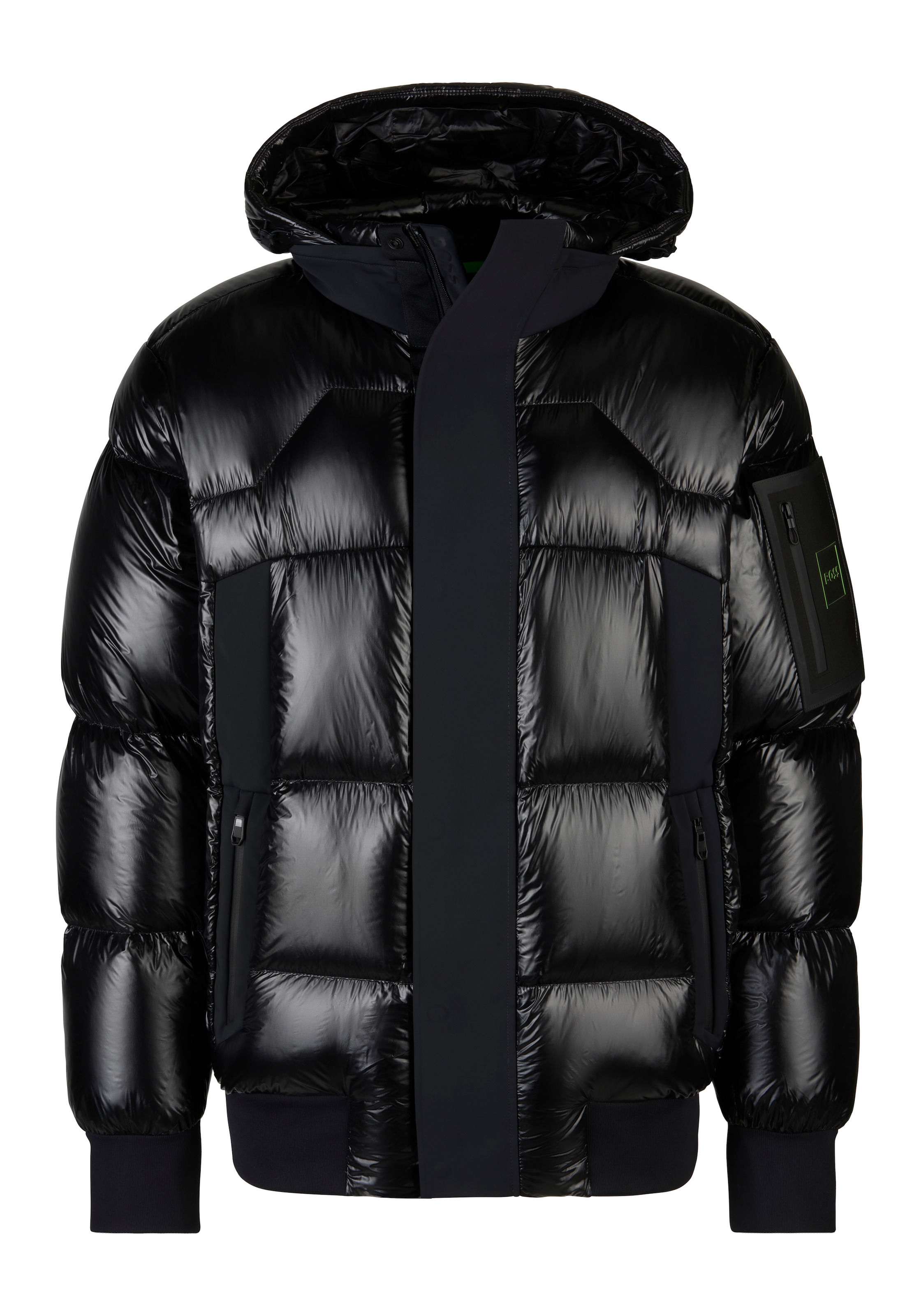 BOSS GREEN Funktionsjacke »J_Ronnie«, mit Kapuze, mit Ärmeltasche
