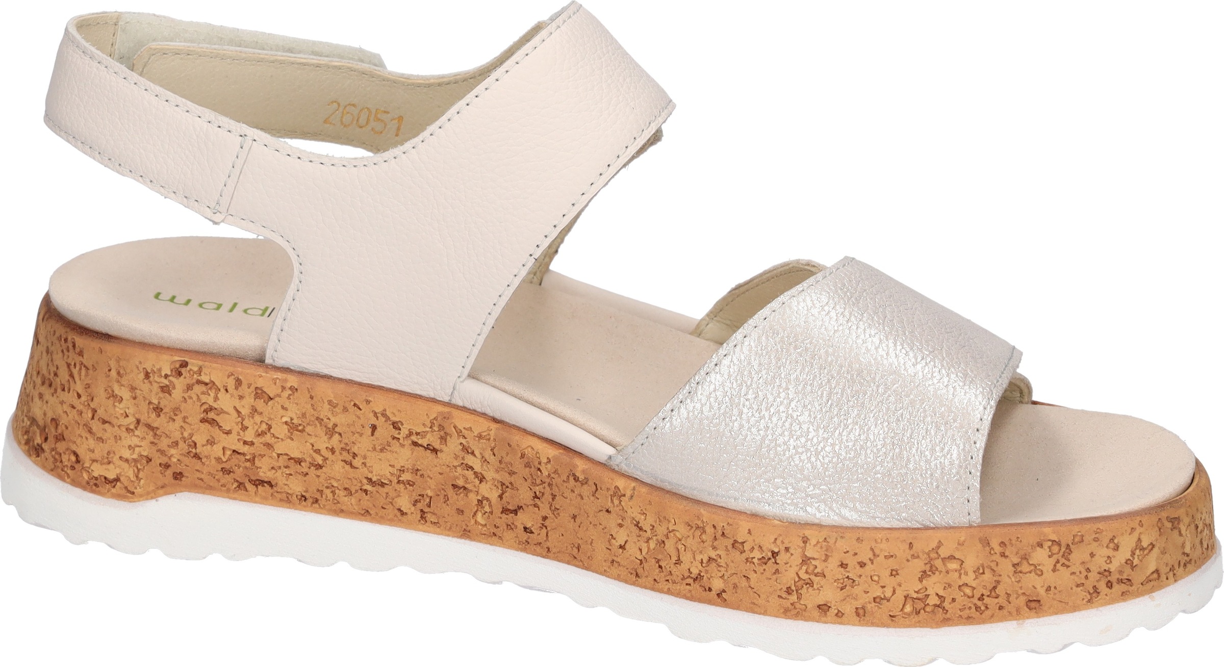 Waldläufer Plateausandale »H-LIBBY«  Sommerschuh, Sandalette, Bequemschuh mit Klettverschlüsse, H-Weite