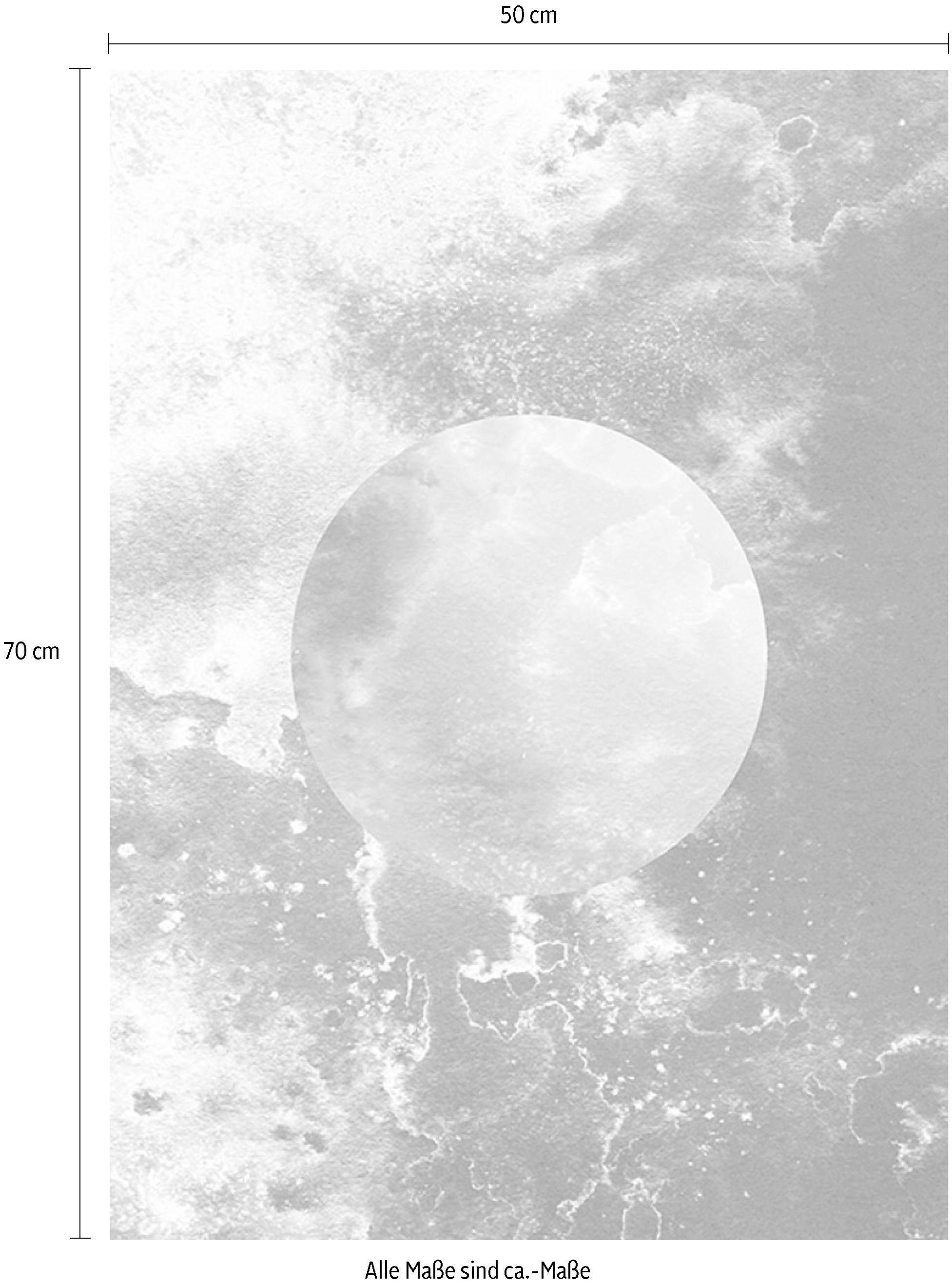 Komar Bild »Solum Aqua«, Abstrakt, (1 St.), Wandbild zur Dekoration - ohne Rahmen