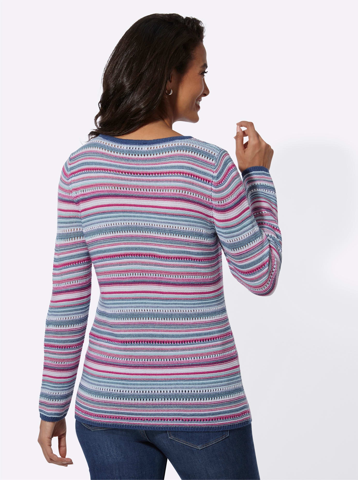 Casual Looks Rundhalspullover »Rundhals-Pullover«