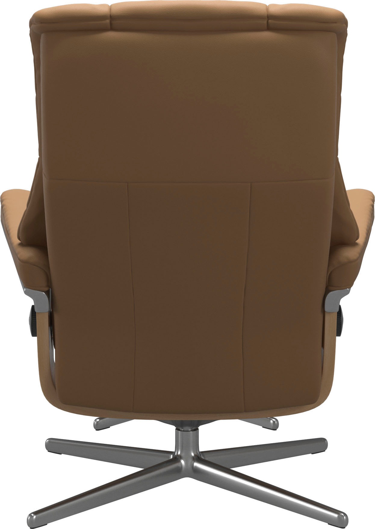 Thumbnail - Stressless "Mayfair" Set, Relaxsessel mit Hocker, mit Hocker, mit Cross Base, Größe S, M & L, Holzakzent Eiche