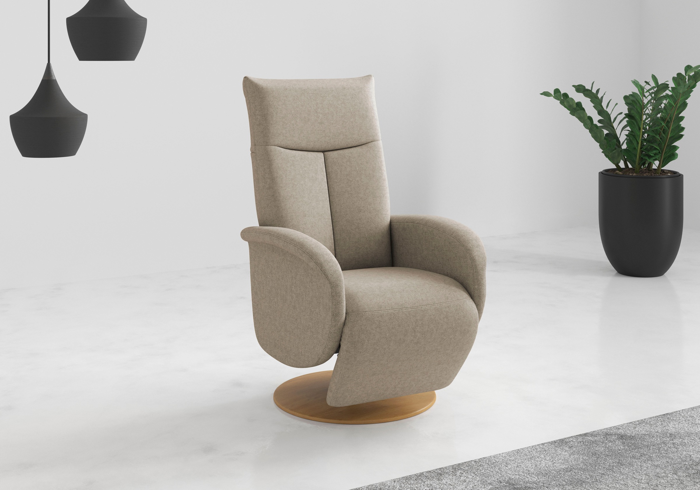 OTTO home TV-Sessel "Glendale" wahlweise mit Aufstehhilfe, 2 Motoren und Akku