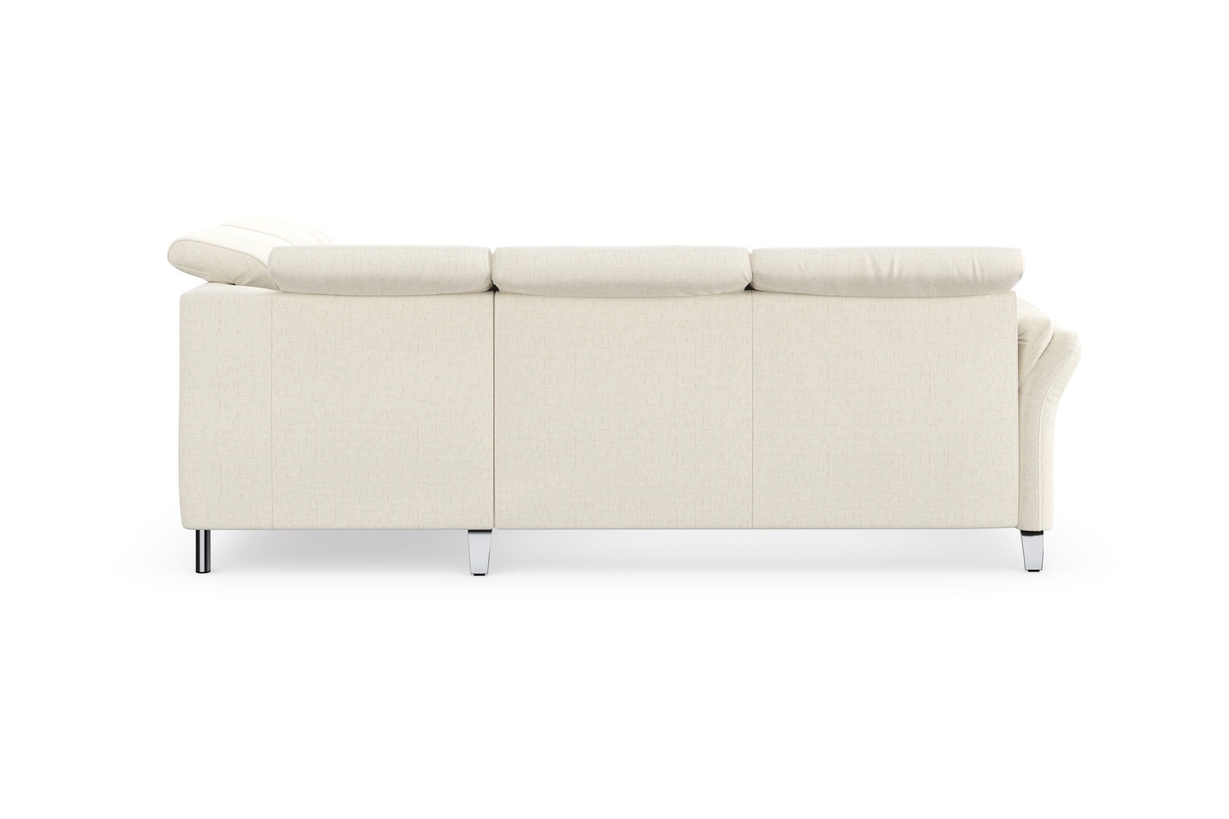 sit&more Ecksofa »Grenoble L-Form mit Federkern«, wahlweise mit Bettfunktion, Bettkasten, Arm- und Kopfteilverstellung