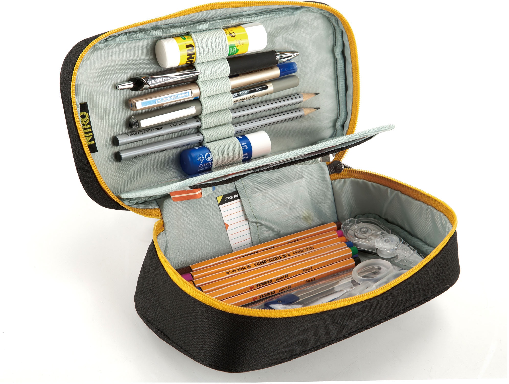 Federtasche »Pencil Federmäppchen, NITRO Faulenzer XL«, Etui Stifte Box, Schlampermäppchen, Case BAUR |