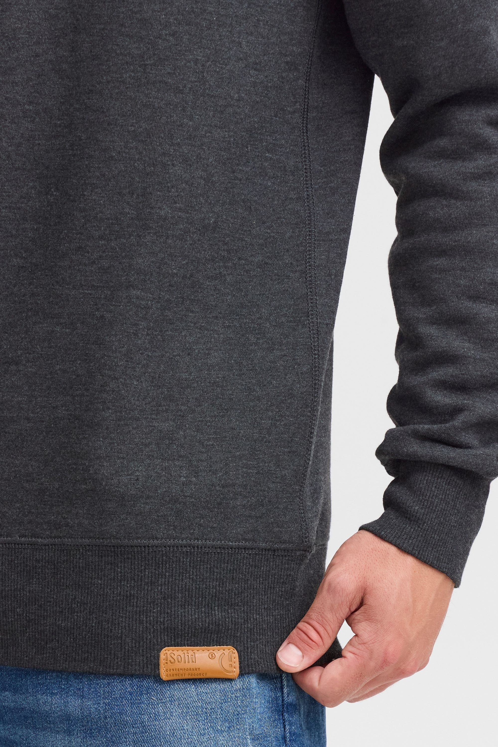 !Solid Stehkragenpullover »Stehkragenpullover SDTripTroyer«