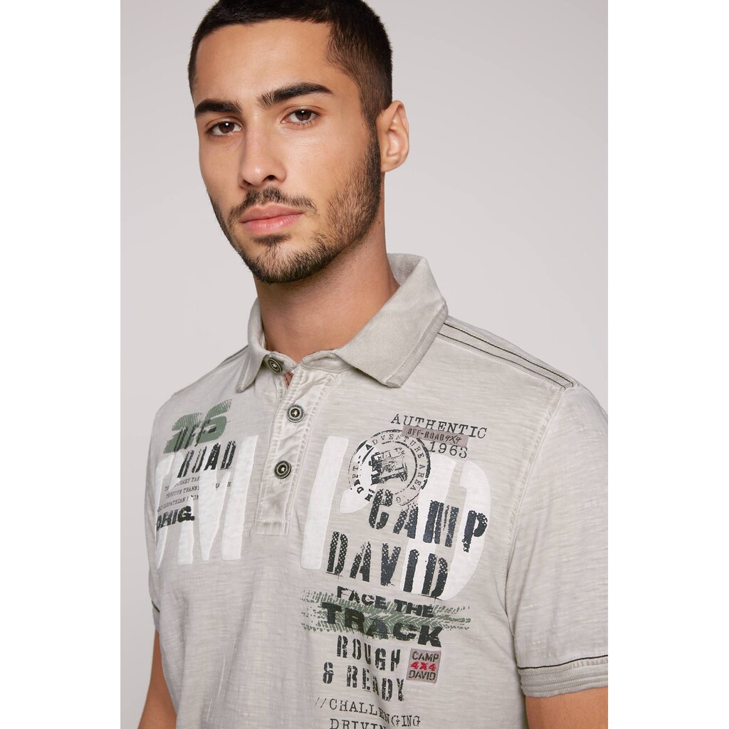 CAMP DAVID Poloshirt