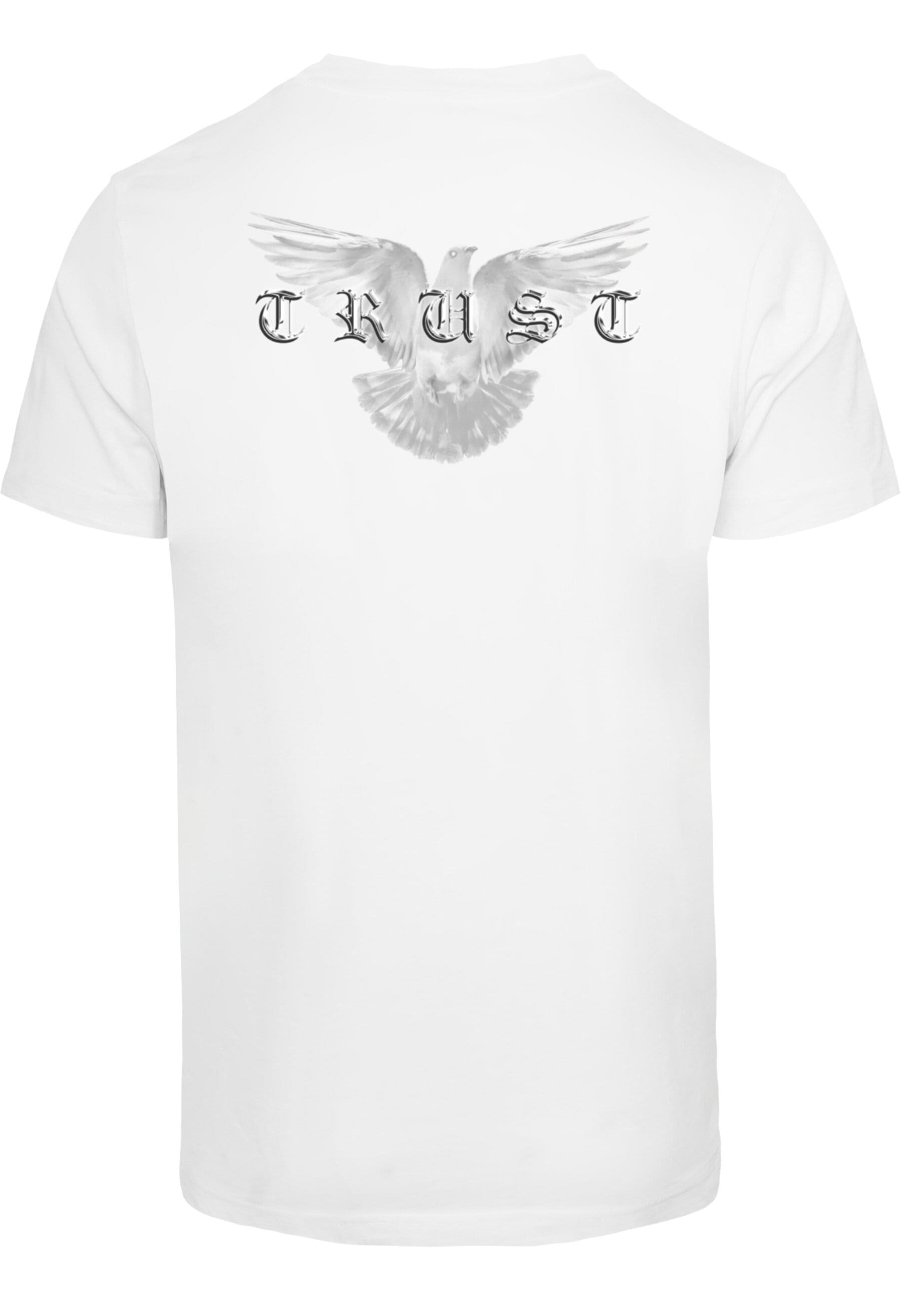 MisterTee T-Shirt »MisterTee Herren Trust Dove T-Shirt«, (1 tlg.)
