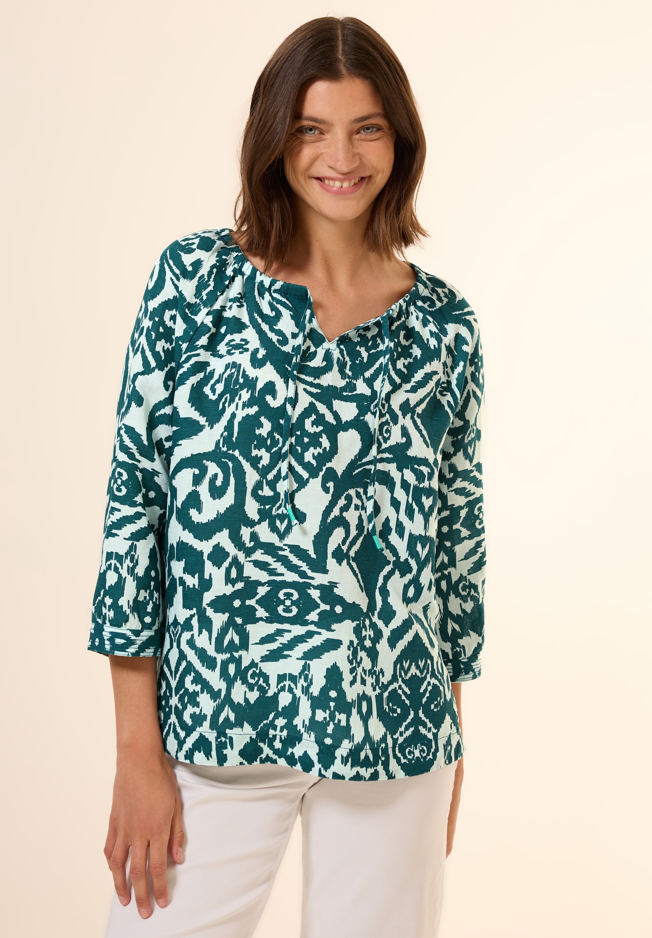 Cecil Klassische Bluse, mit 3/4 Ärmeln günstig online kaufen