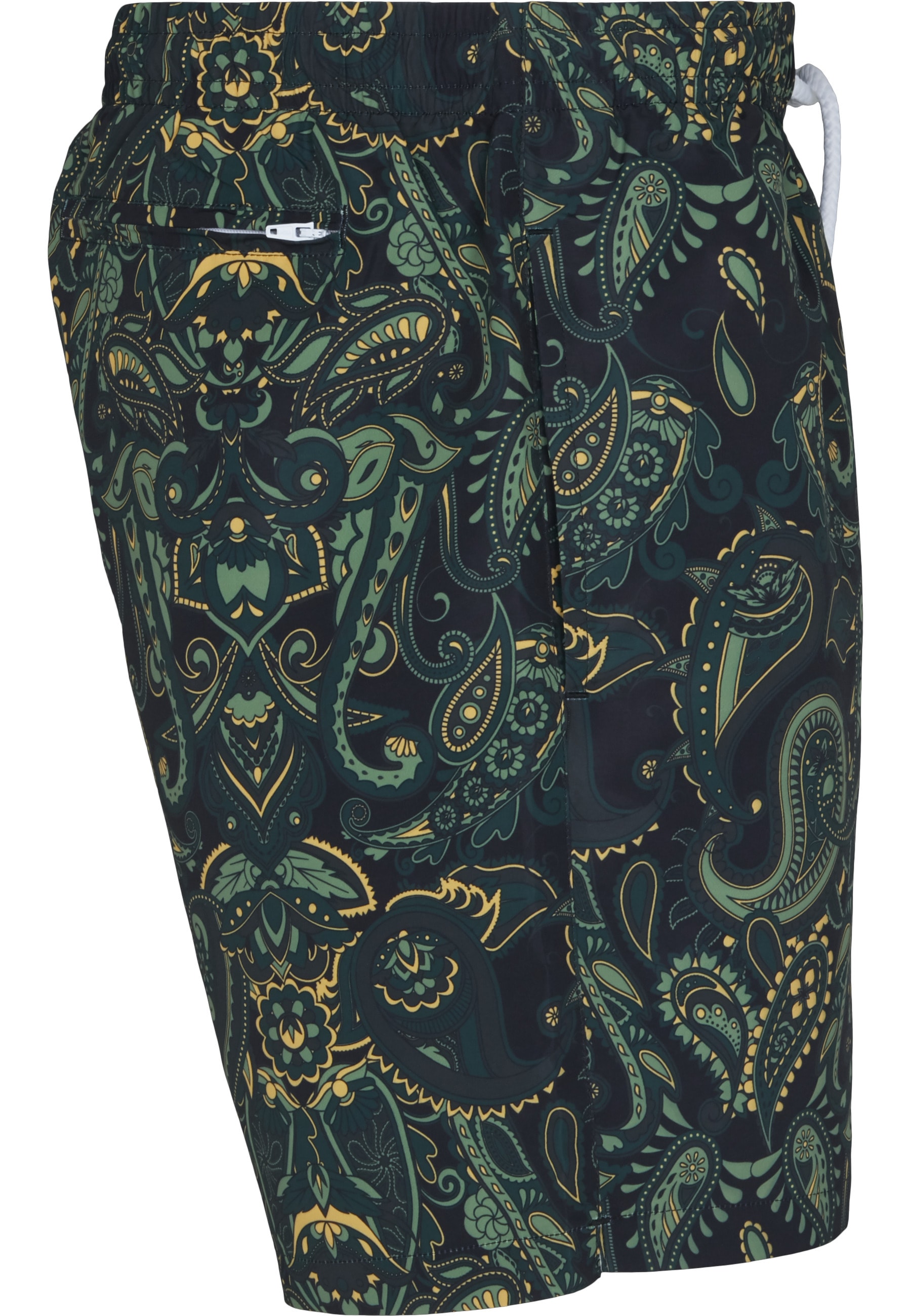 URBAN CLASSICS Badeshorts »Urban Classics Herren Paisley Swim Shorts«