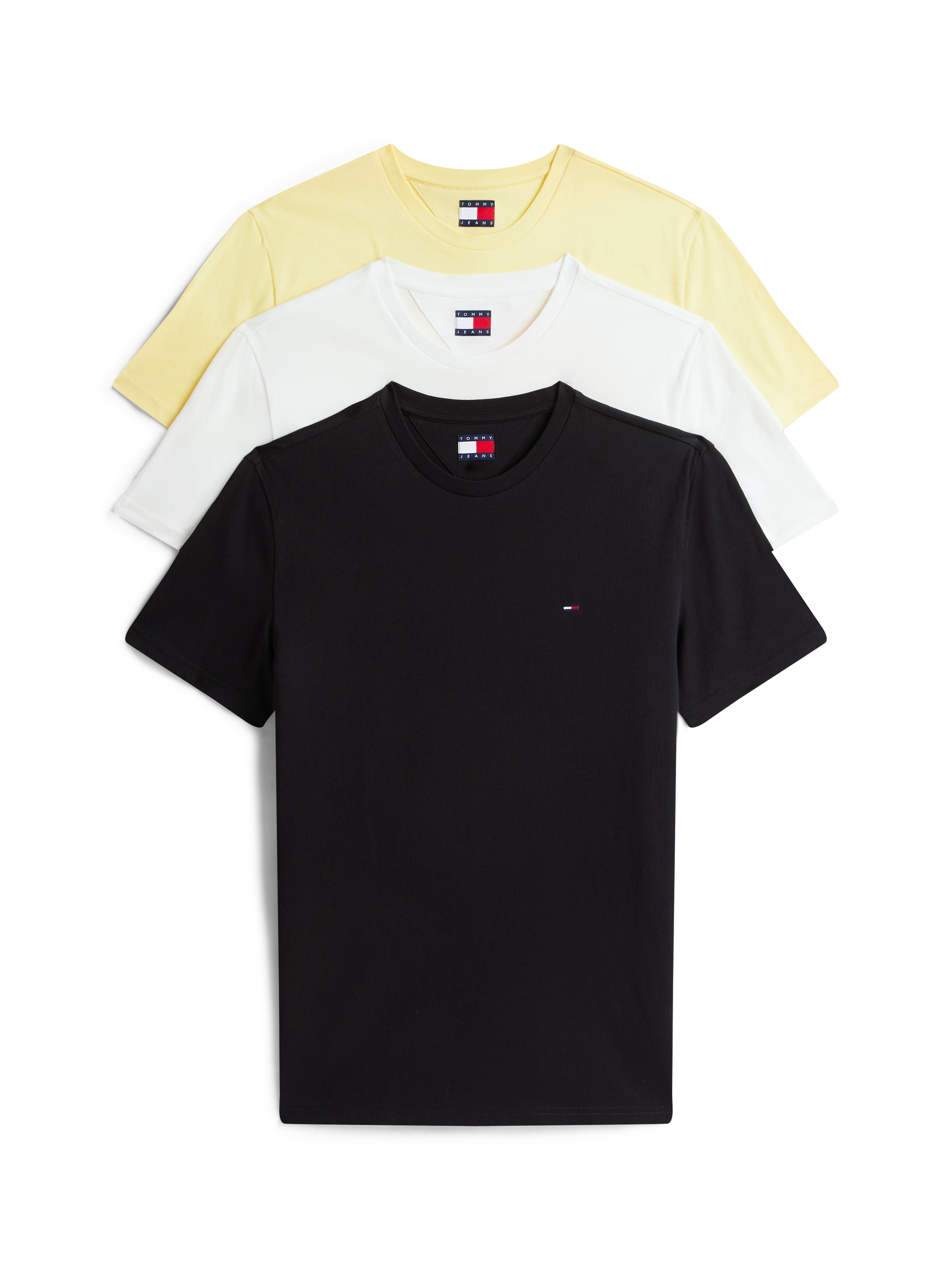 Tommy Jeans T-Shirt "TJM XSLIM 3 PACK TEE" günstig online kaufen