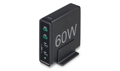 USB-Ladegerät »4fach USB-Ladestation 60 Watt Ladegerät, 2x USB-C PD, 2x USB Multiport«