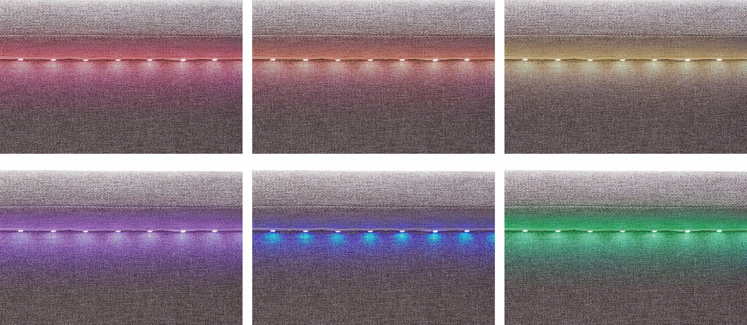 COLLECTION AB Ecksofa »Relax L-Form«, inklusive Bettfunktion, Federkern, wahlweise mit RGB-LED-Beleuchtung