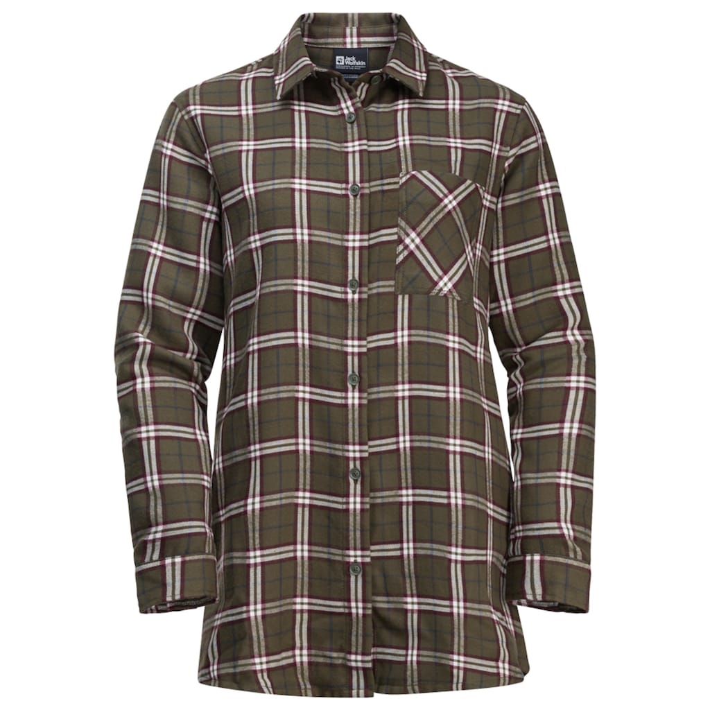 Jack Wolfskin Flanellbluse »MORGENLUFT SHIRT W«