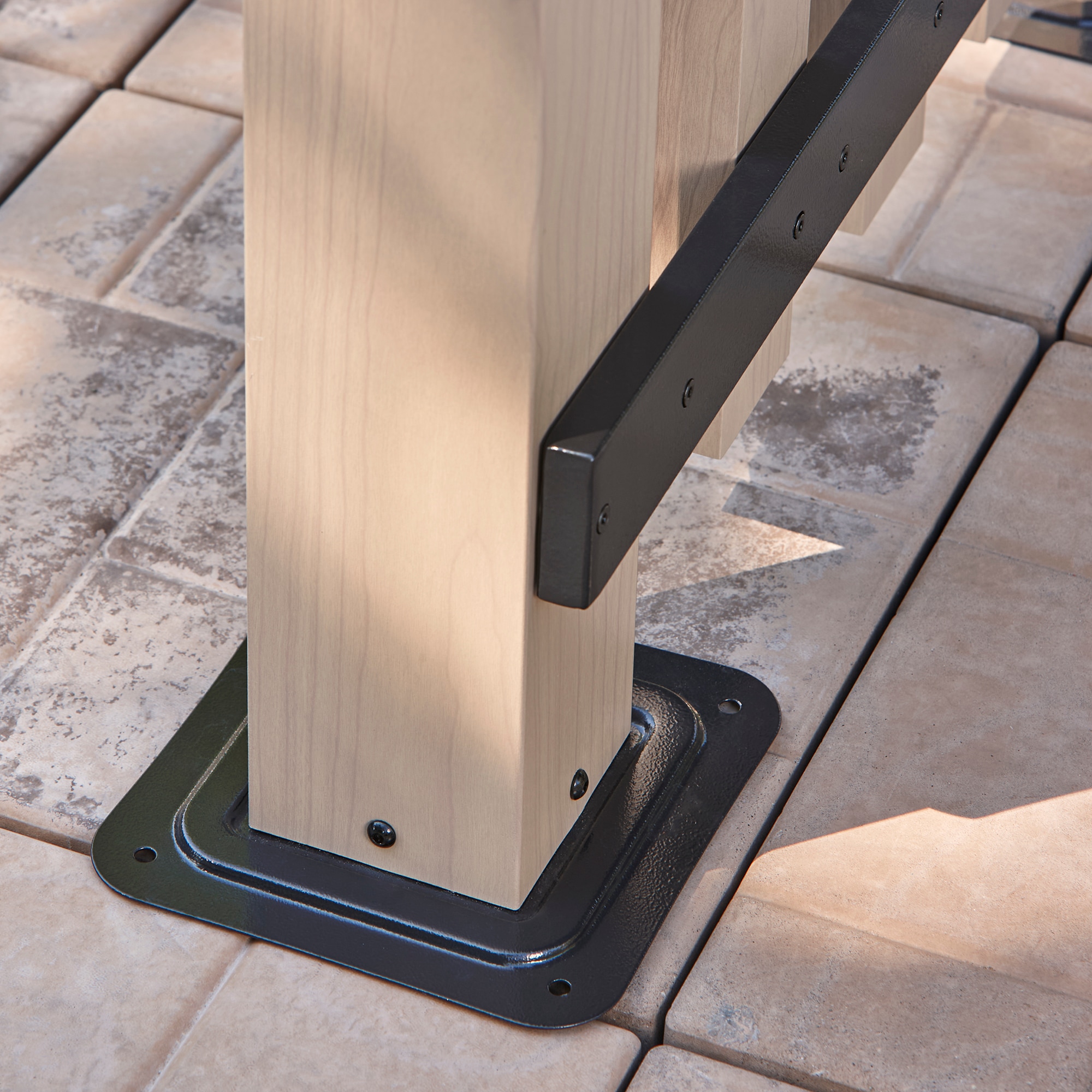 Sojag Pavillon »London Schwarz« Massive Konstruktion aus Aluminium