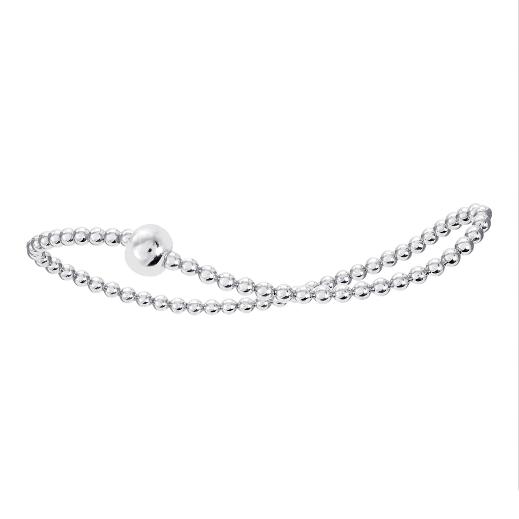 ONE ELEMENT Silberarmband »Armband aus 925 Silber Ø 54,0 mm mit Gummiband«