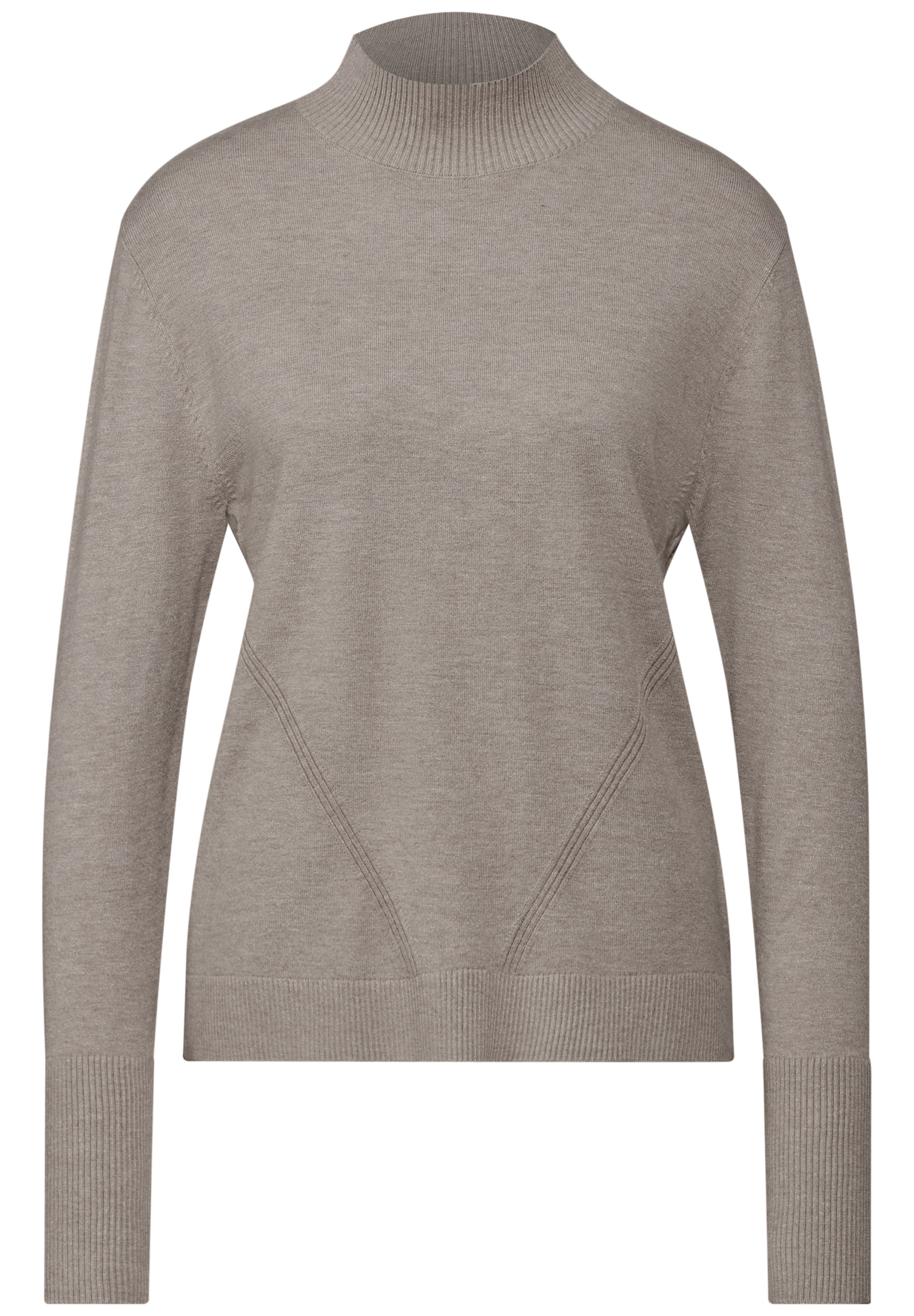 STREET ONE Strickpullover, aus softem Materialmix