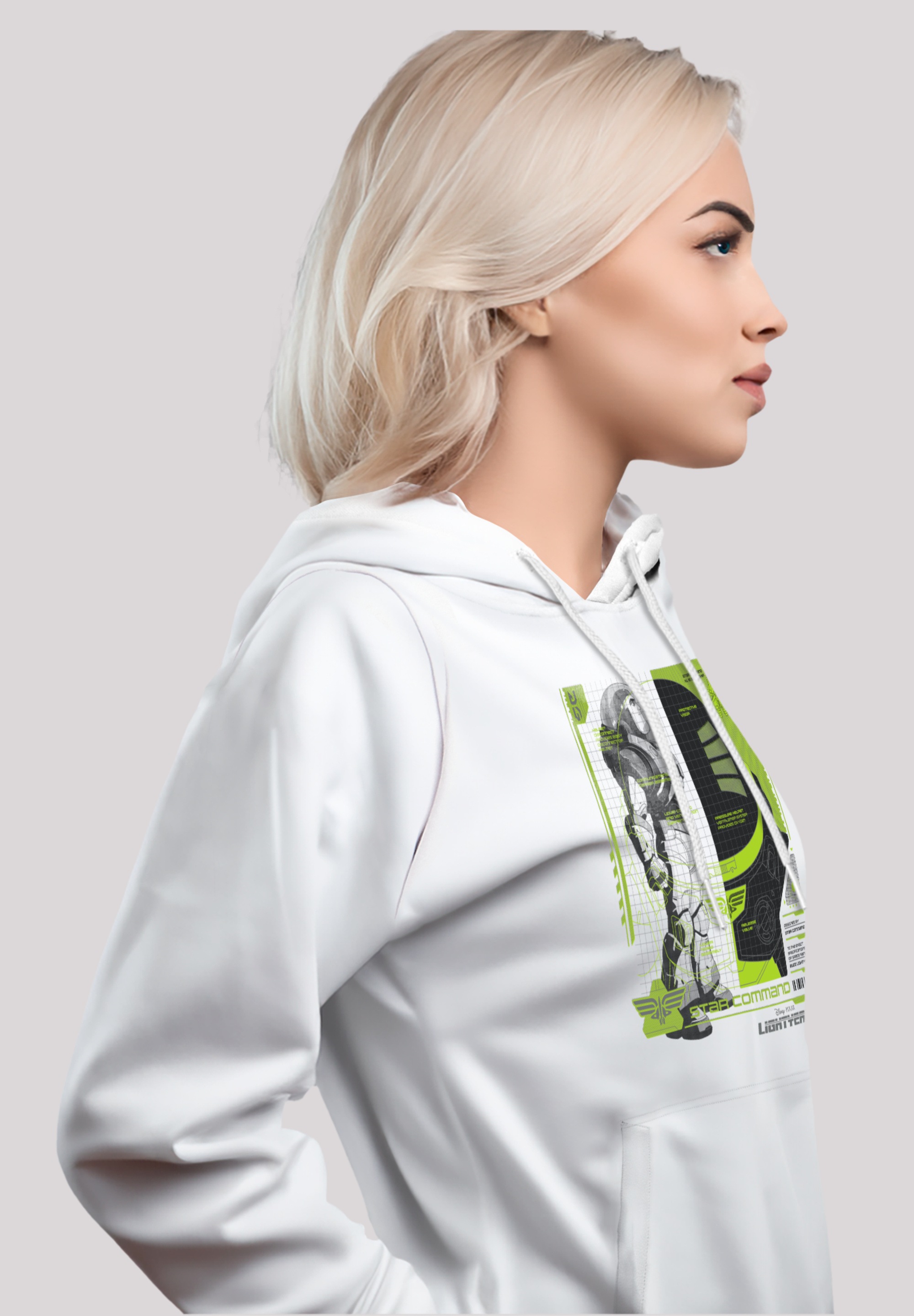 F4NT4STIC Kapuzenpullover »Buzz Lightyear Buzz Tech Panel«, Premium Qualität