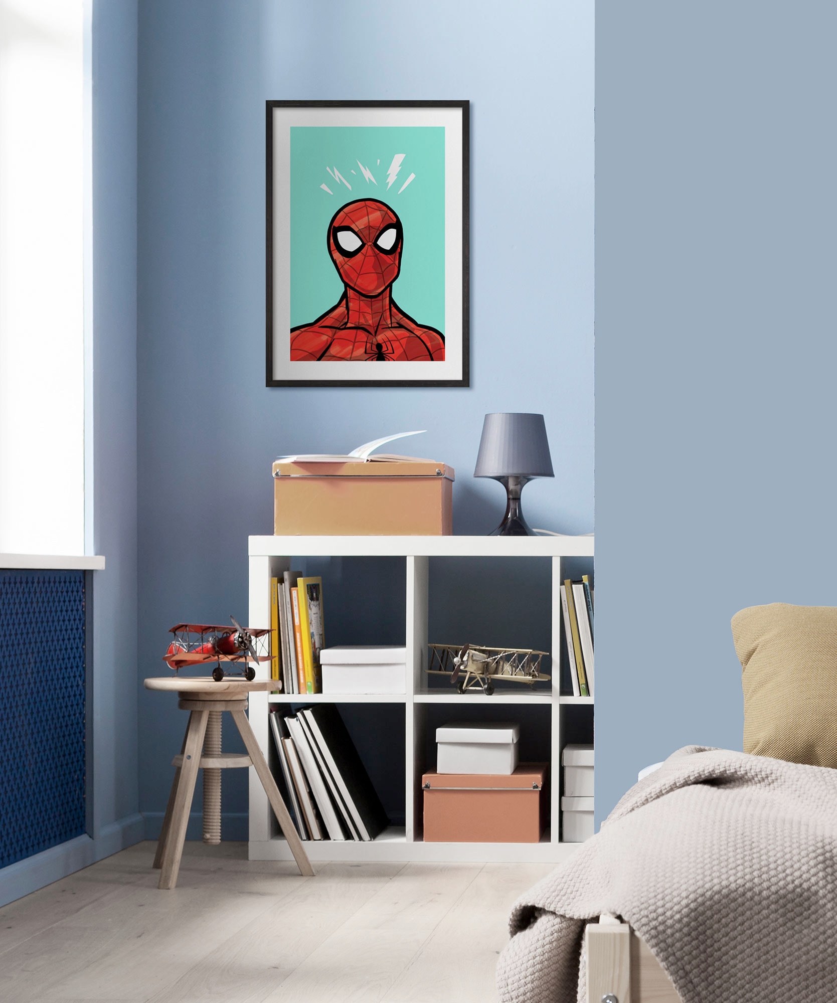 Komar Wandbild "Spider-Man Danger Ahead", Disney, (Set, 1 St.), 30 x 40 cm günstig online kaufen
