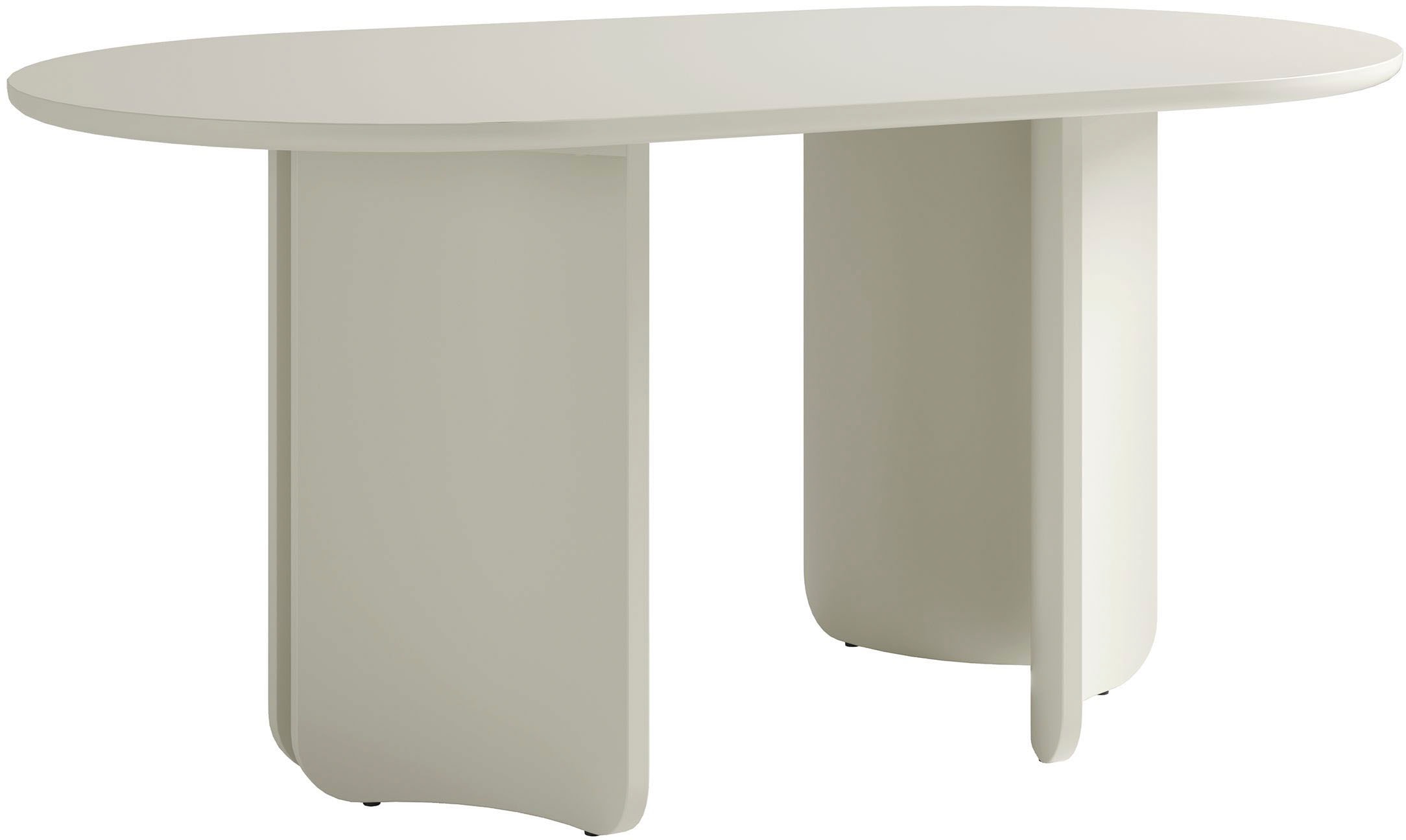 SCHÖNER WOHNEN-Kollektion Esstisch »GRIMSTAD« 1 Stk. tlg. in 160 cm oder 200 cm, mit variabel montierbarem Untergestell