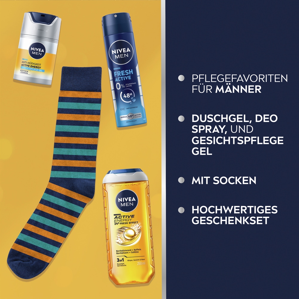 Nivea Men Hautpflege-Set »NIVEA Mens Stuff Set«