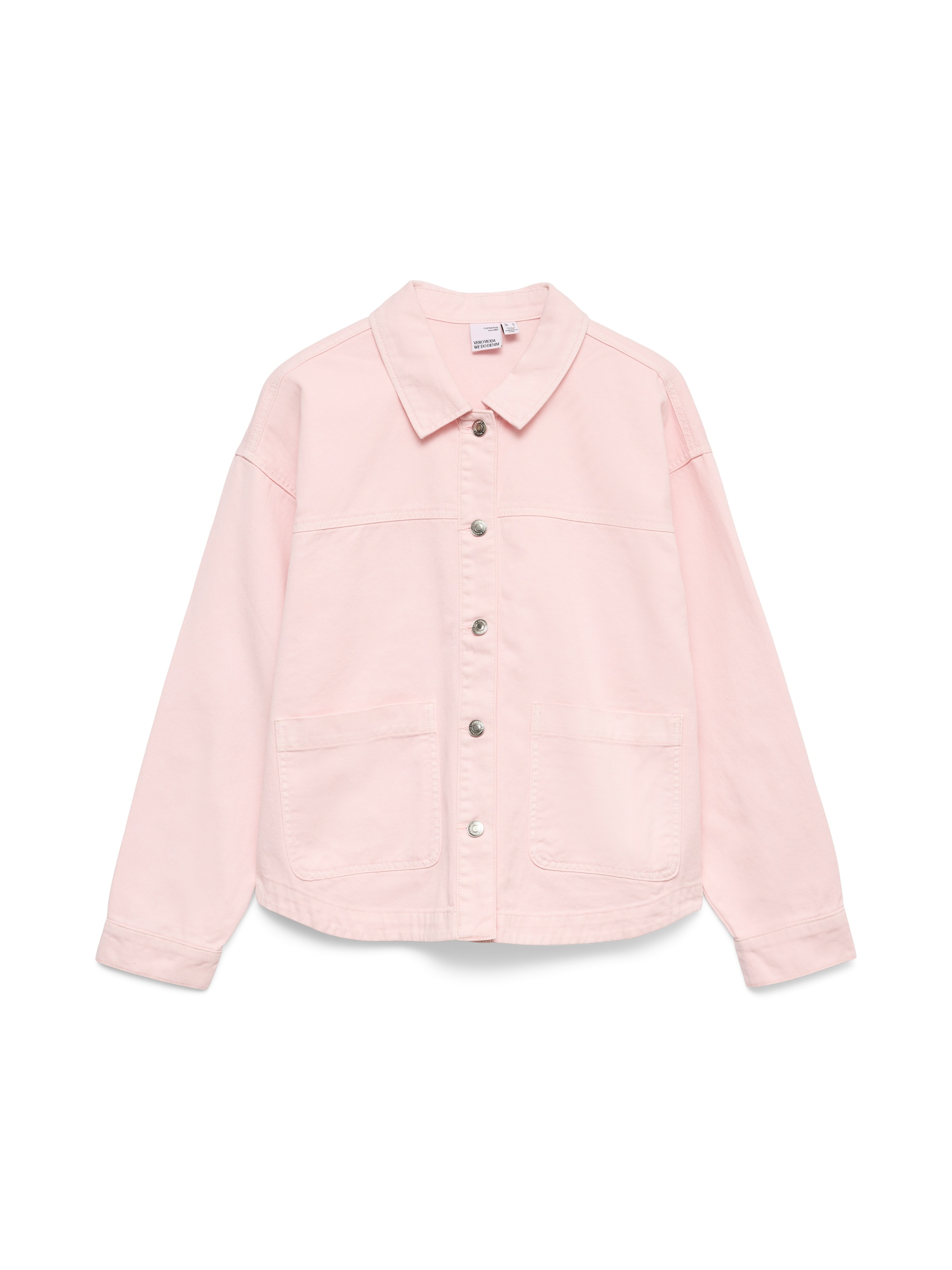 Vero Moda Jeansjacke »VMJAMIE LS DENIM SHACKET MIX NOOS« Baumwollmischung