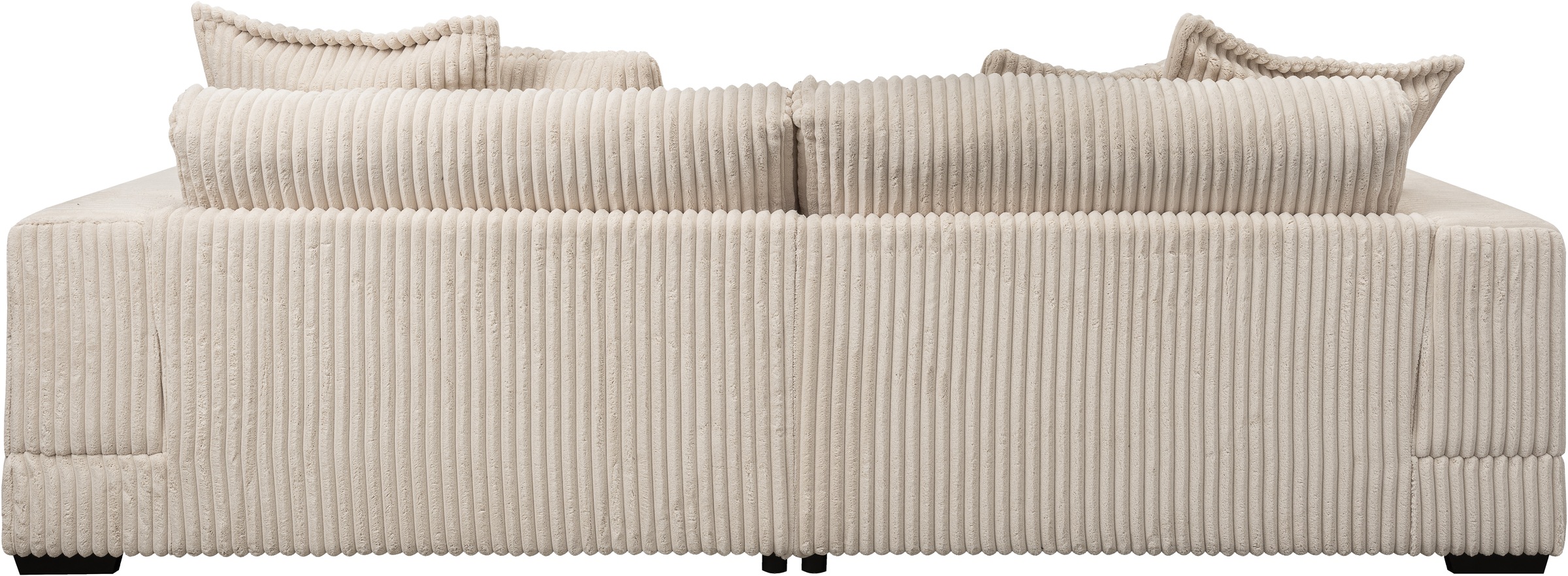 WERK2 Ecksofa »Eldorado L-Form«, Design Ecksofa, besonders weicher Sitzkomfort, extra breite Ottomane