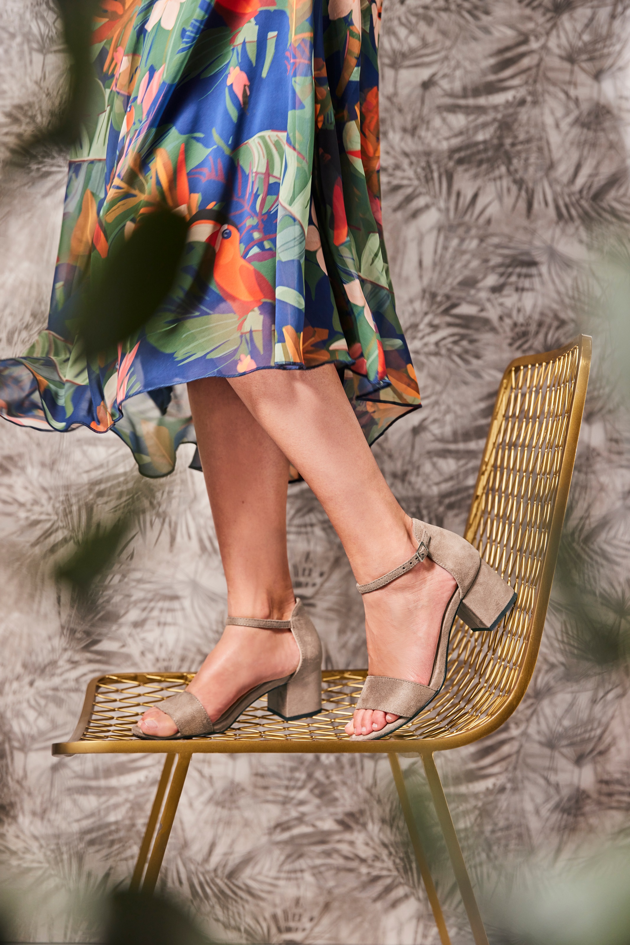 Aniston SHOES Sandalette, Riemchensandale, Sommerschuh, Abendschuh in Weite günstig online kaufen