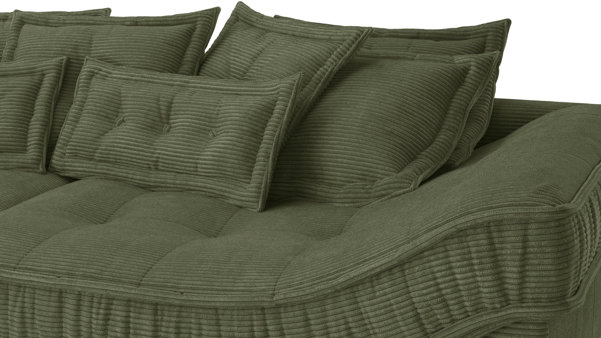 Mr. Couch Ecksofa »Diwan II DuraFlex L-Form«, DuraFlex-Kaltschaumpolsterung, bis 140 kg, 4 Bezugsqualitäten